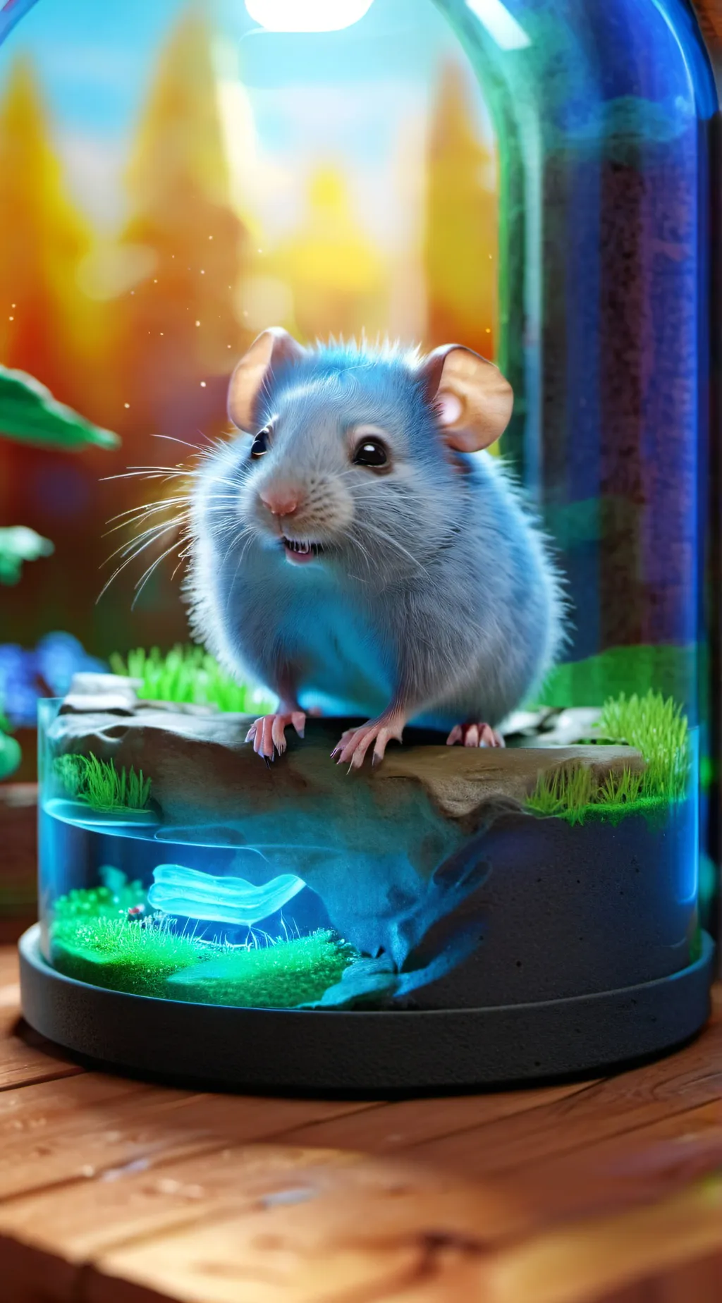 ai character: our friend carla background