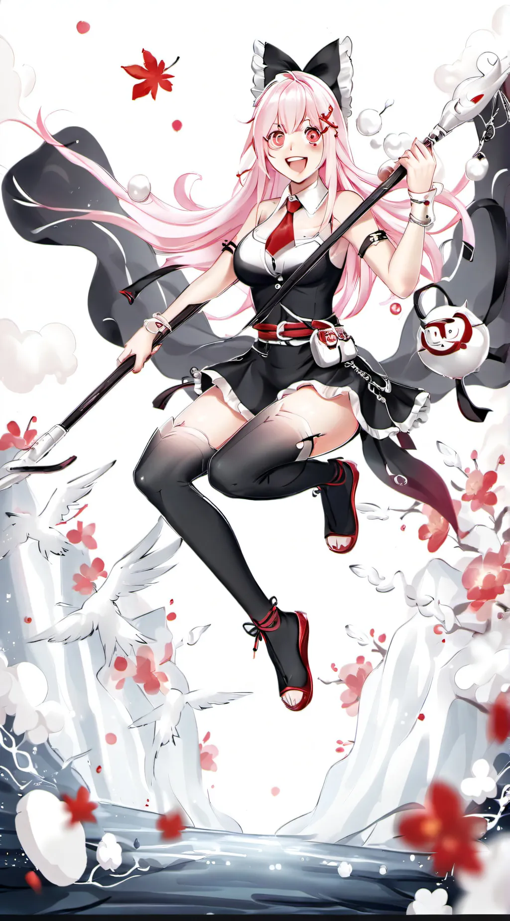 ai character: barbie background