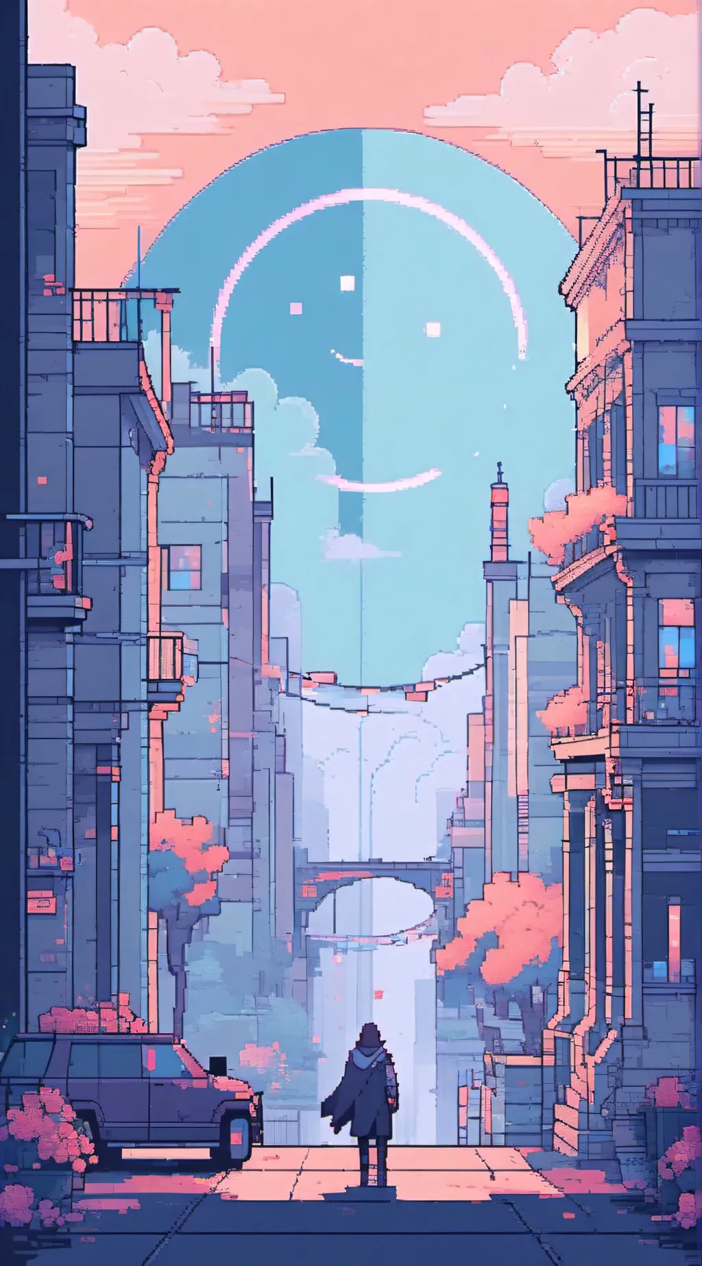 ai character: dawneclipse  background