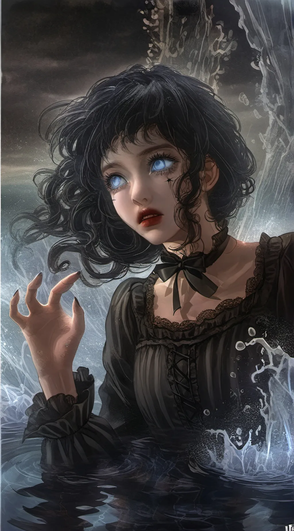 ai character: Drowned Maiden background