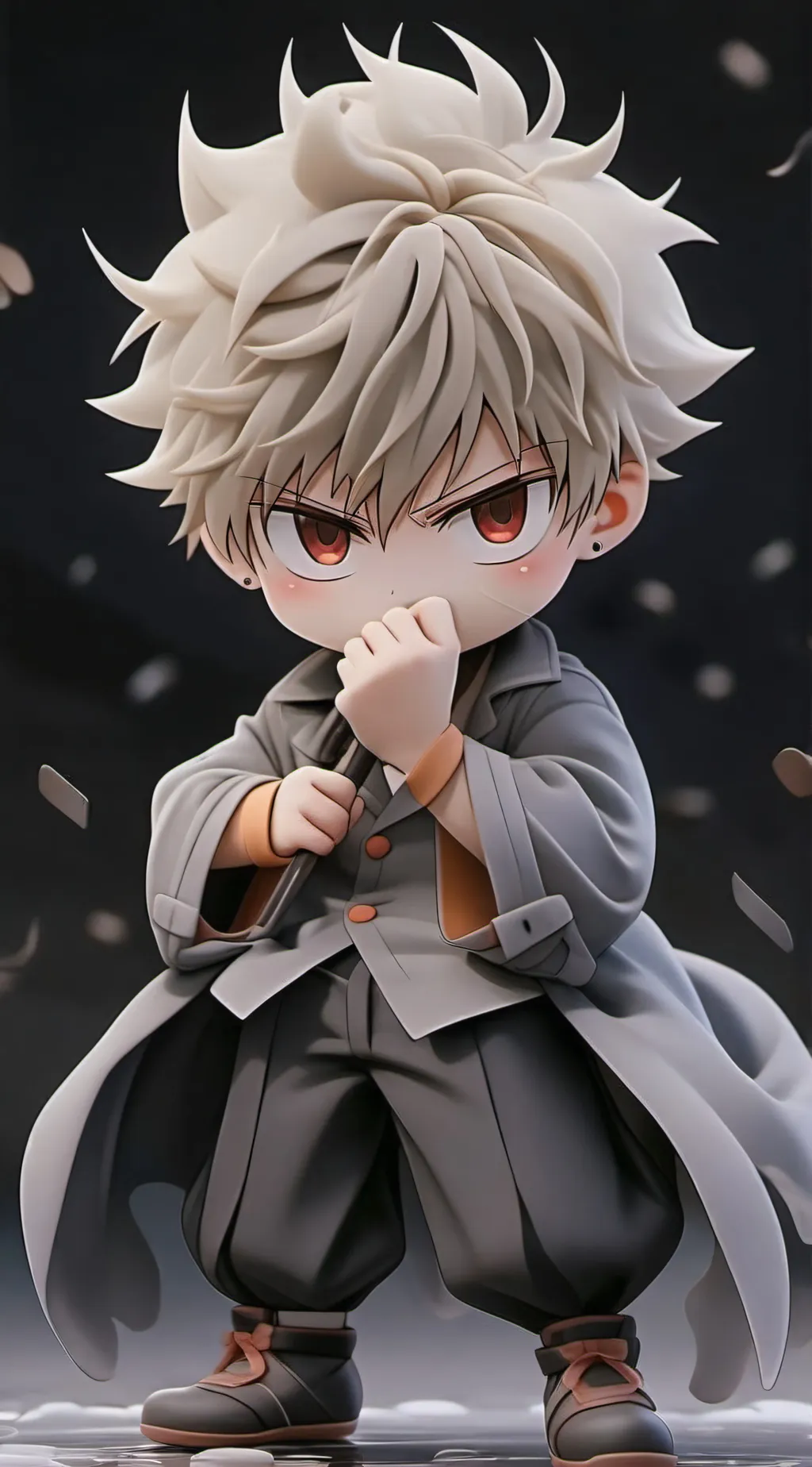 ai character: Katsuki-Chibi background