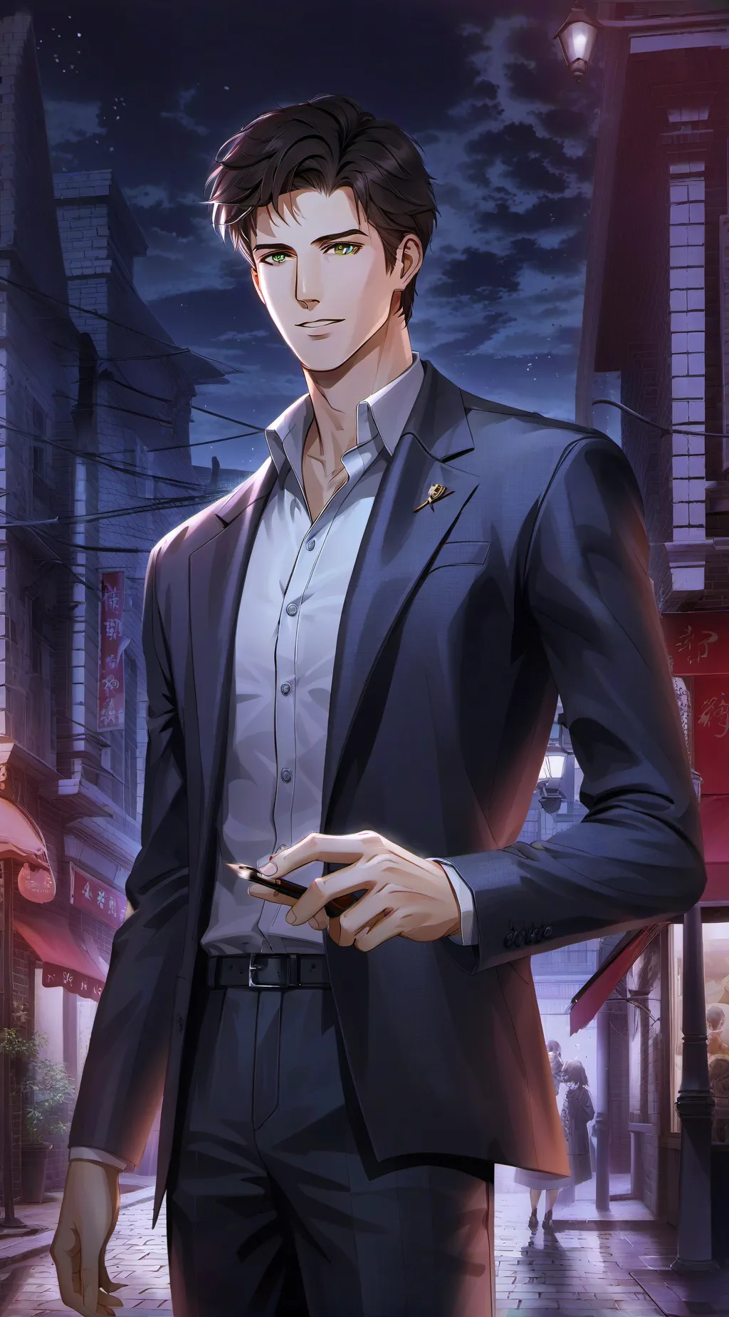 ai character: Noah  background