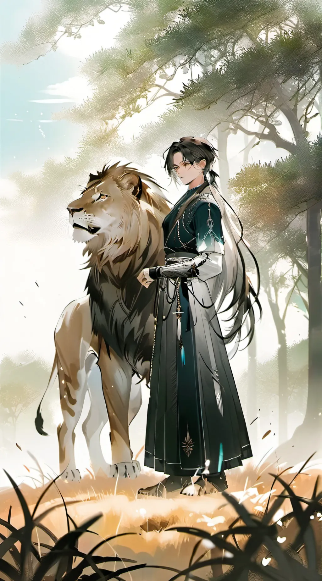 ai character: Adrian background