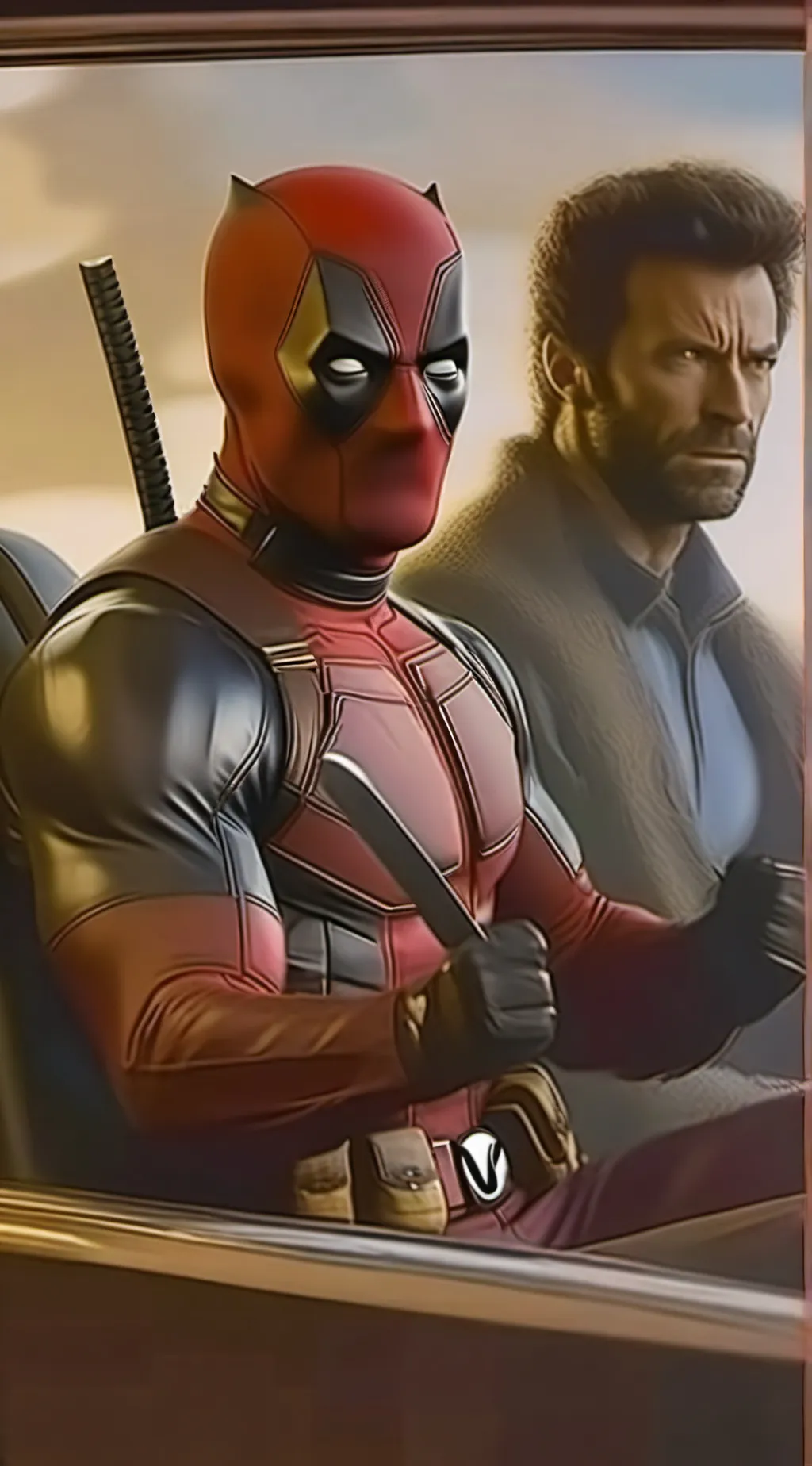 ai character: Deadpool  background