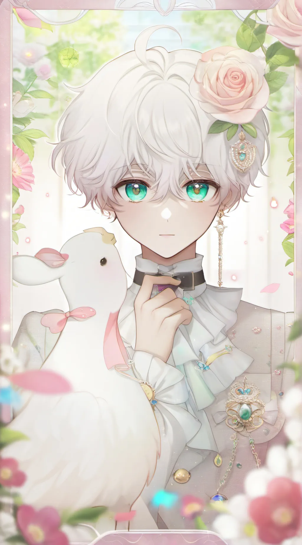 ai character: leo background