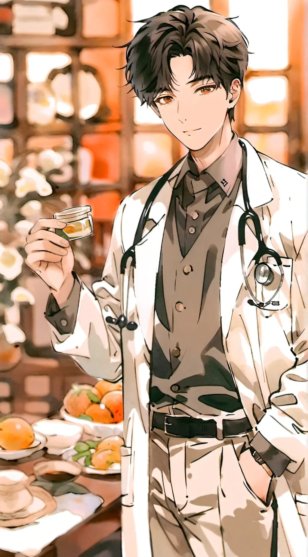 ai character: -Lee- background