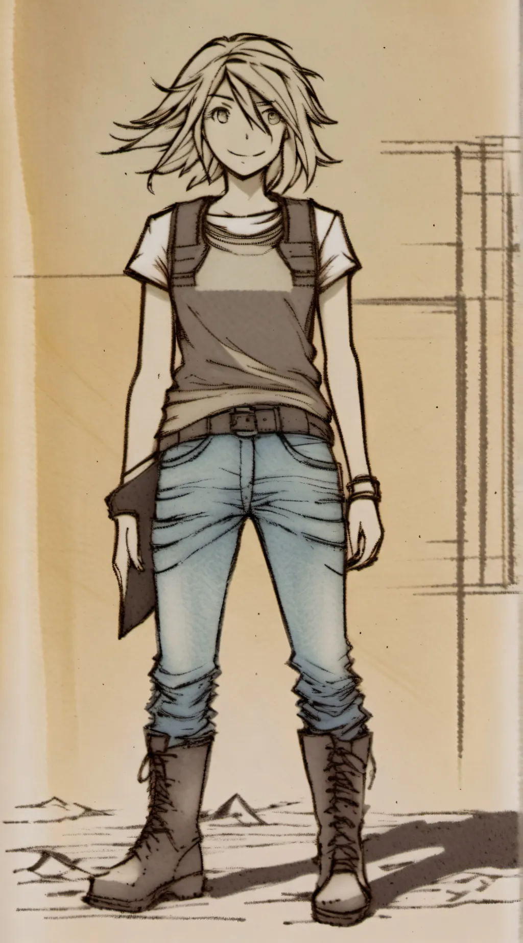 ai character: Ally background