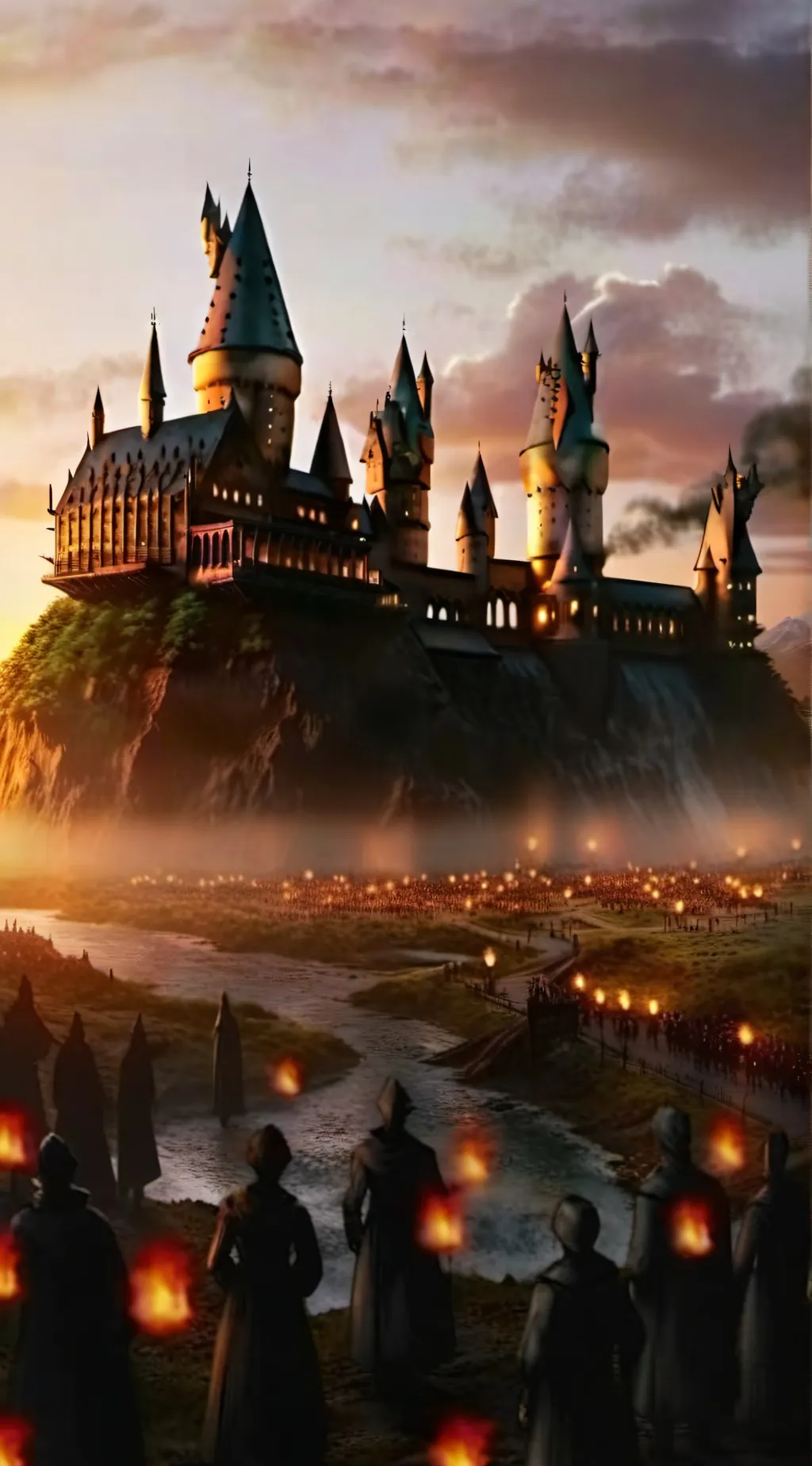 ai character: Hogwarts background