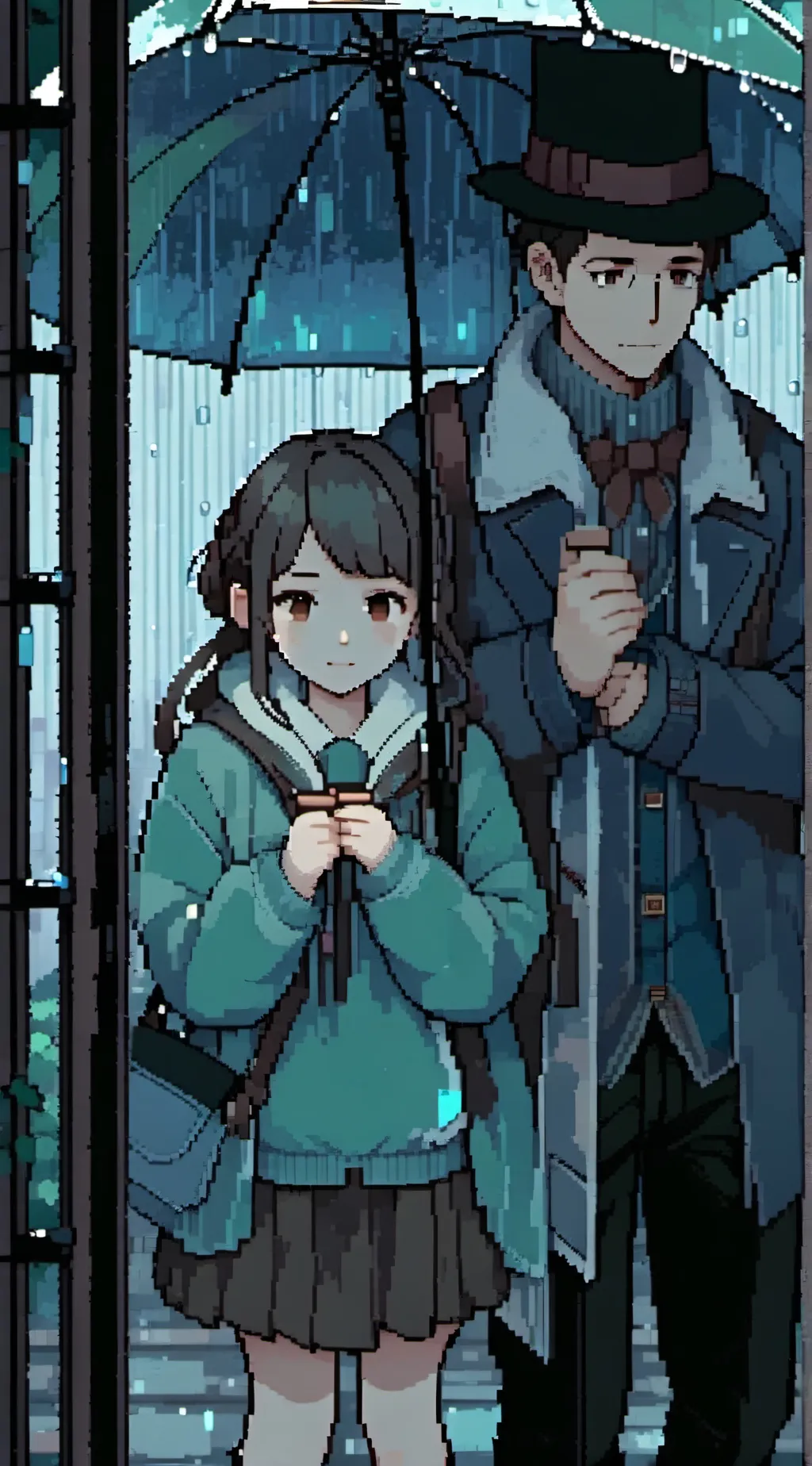 ai character: Anna and Jamie background