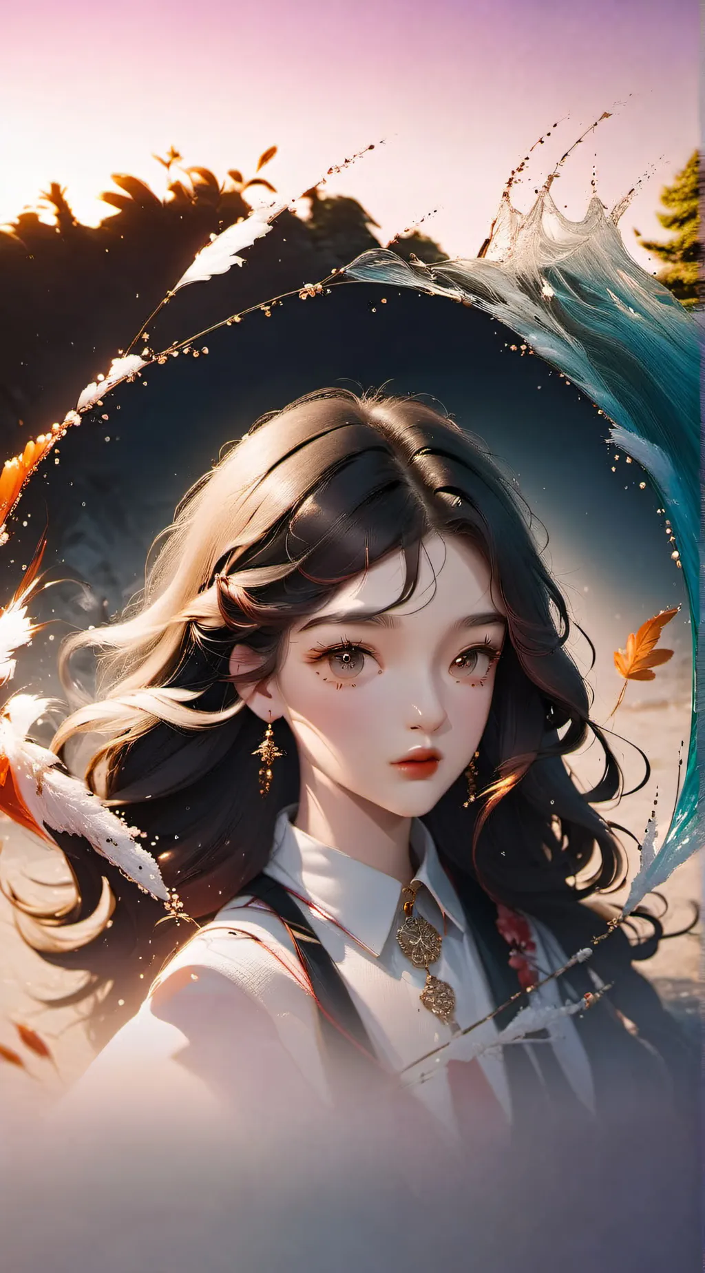 ai character: ur roommate  Emma background