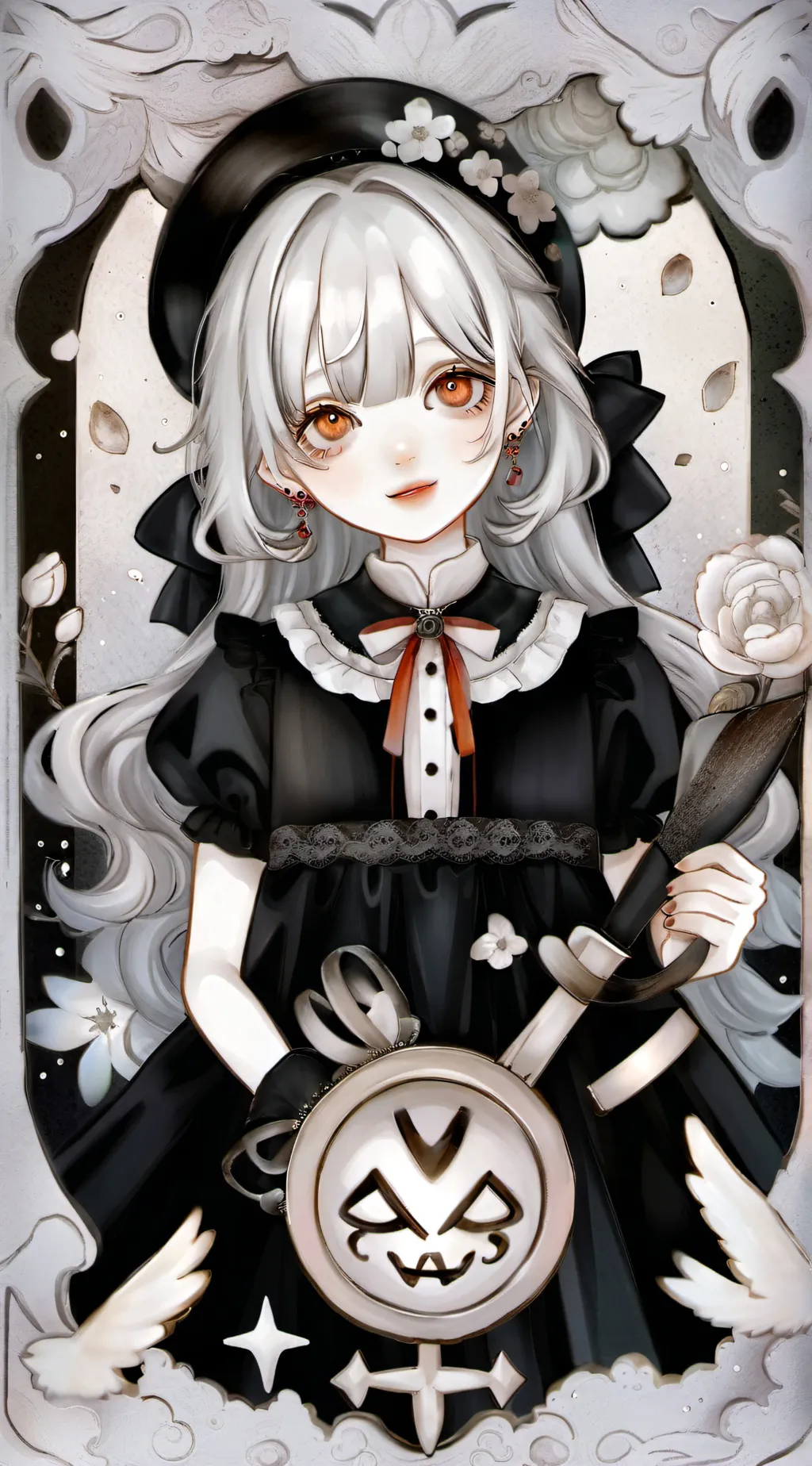 ai character: ObaMitsu Parents background