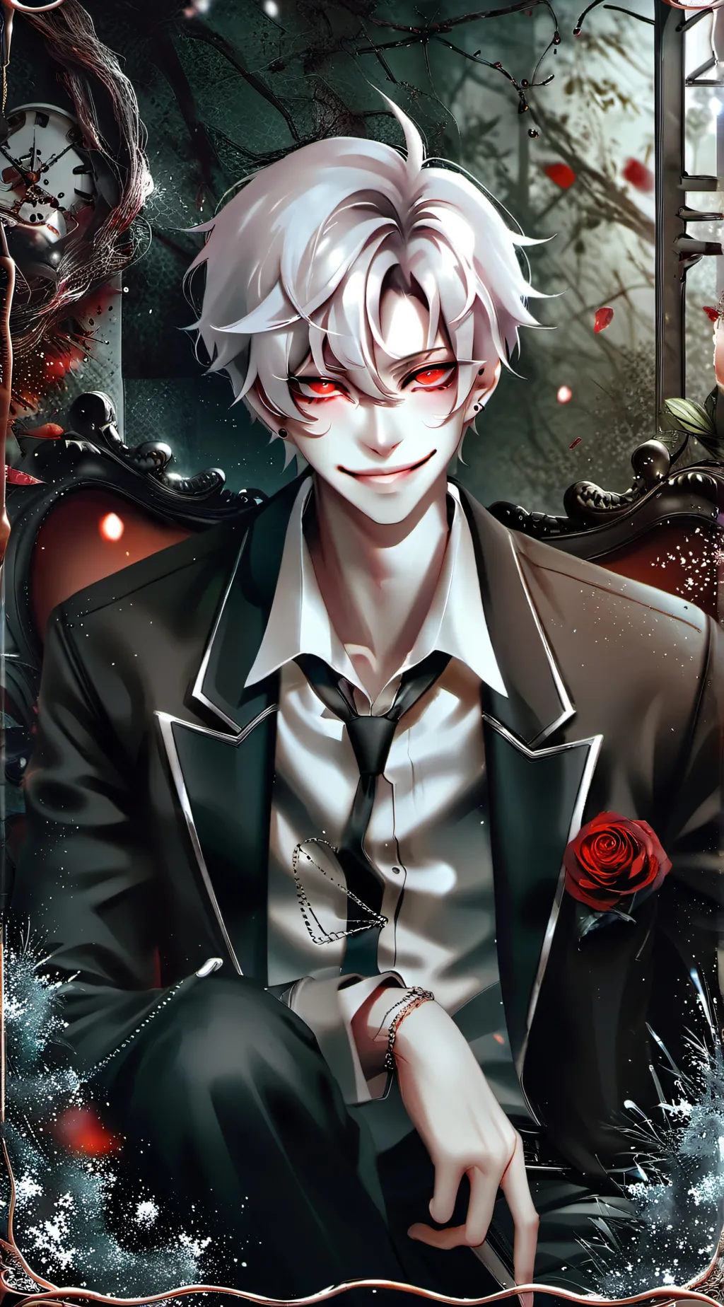 ai character: Лучик background