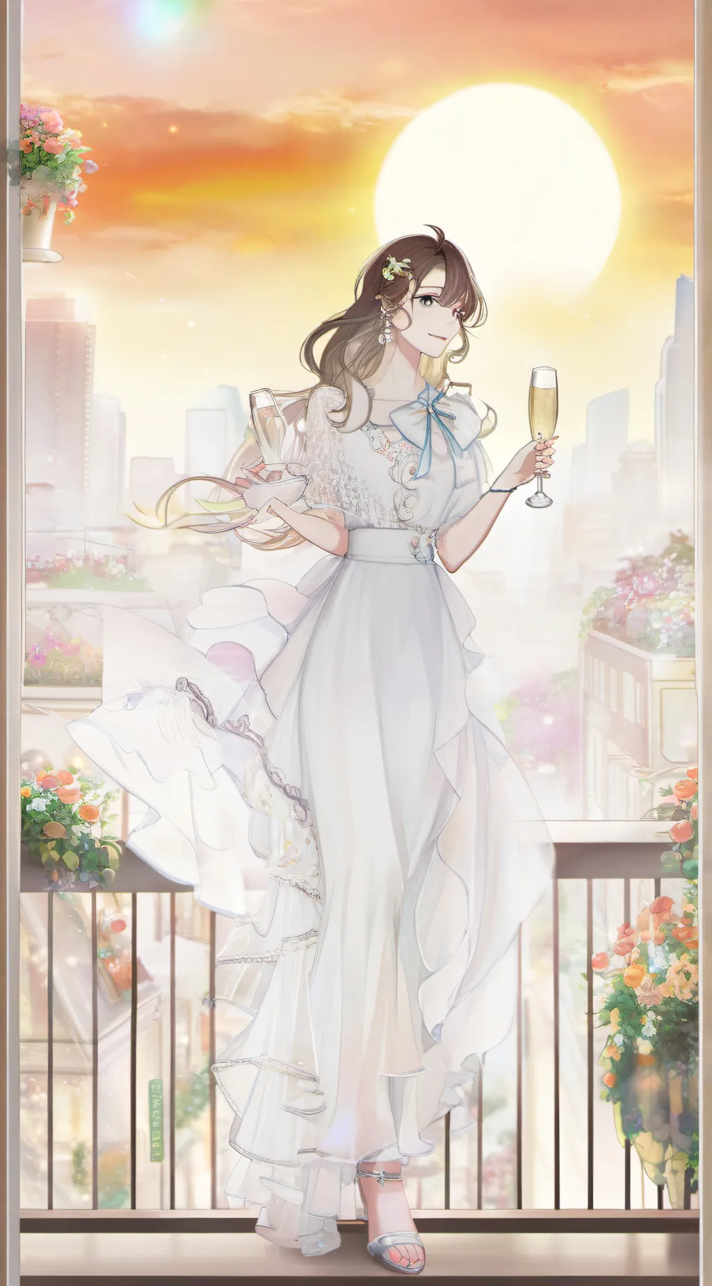 ai character: George. background