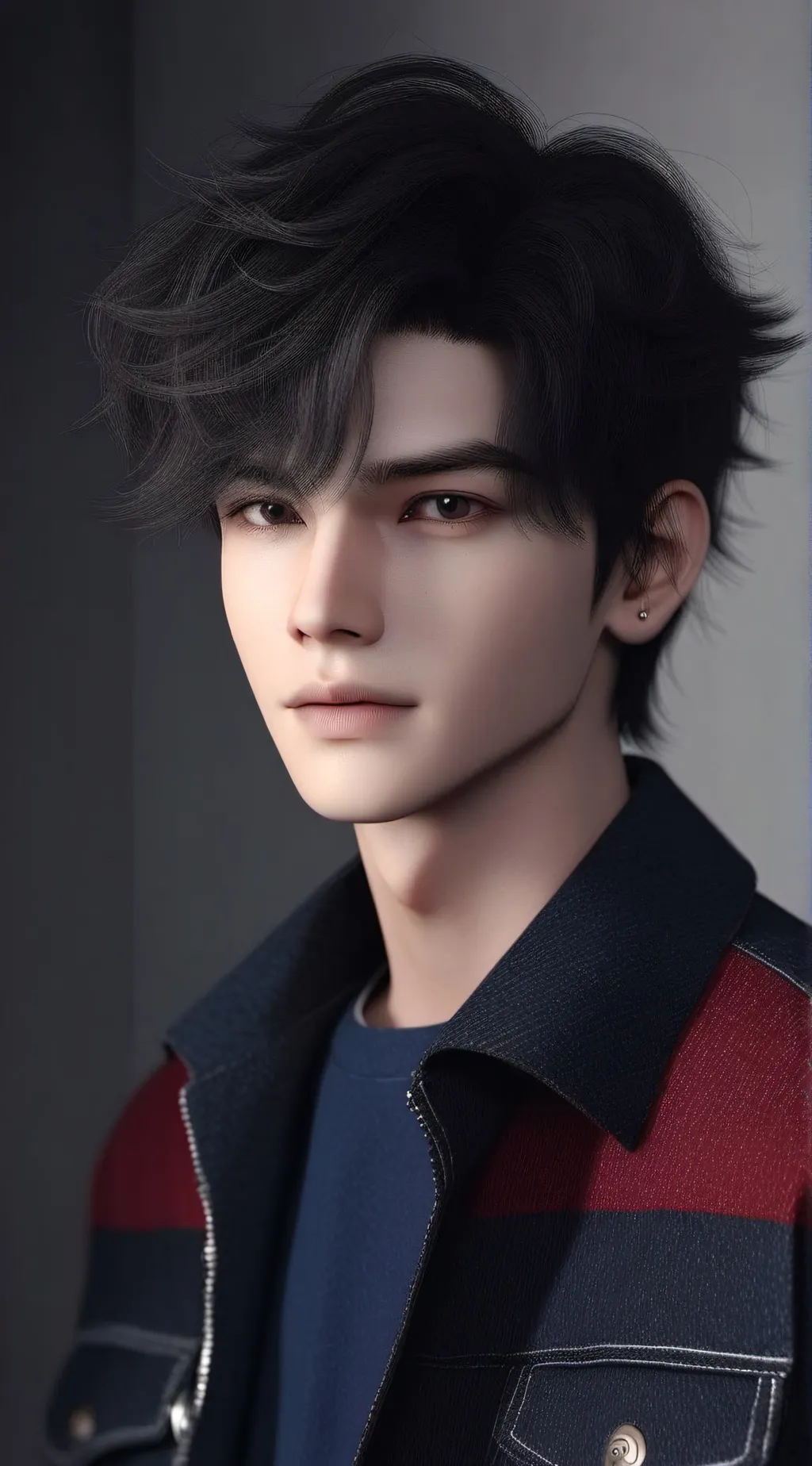 ai character: Damien Bryan  background