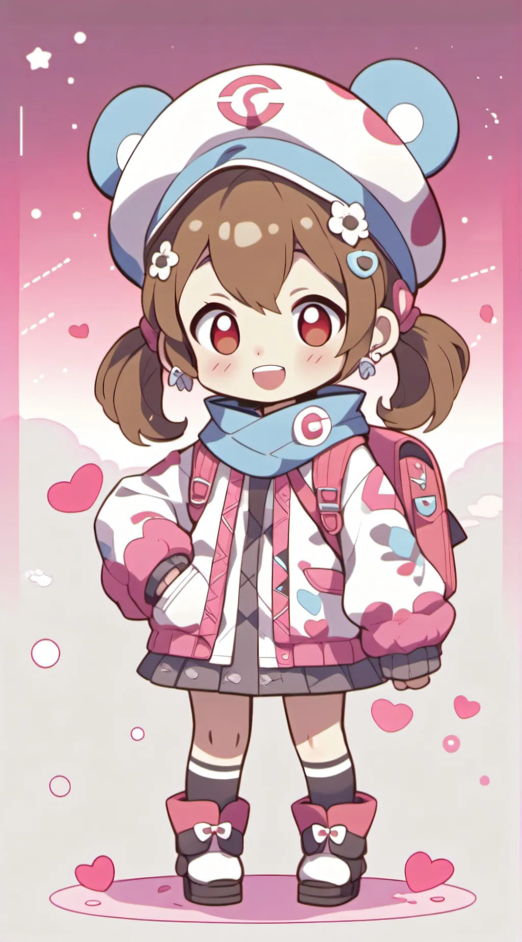 ai character: HP battle  background