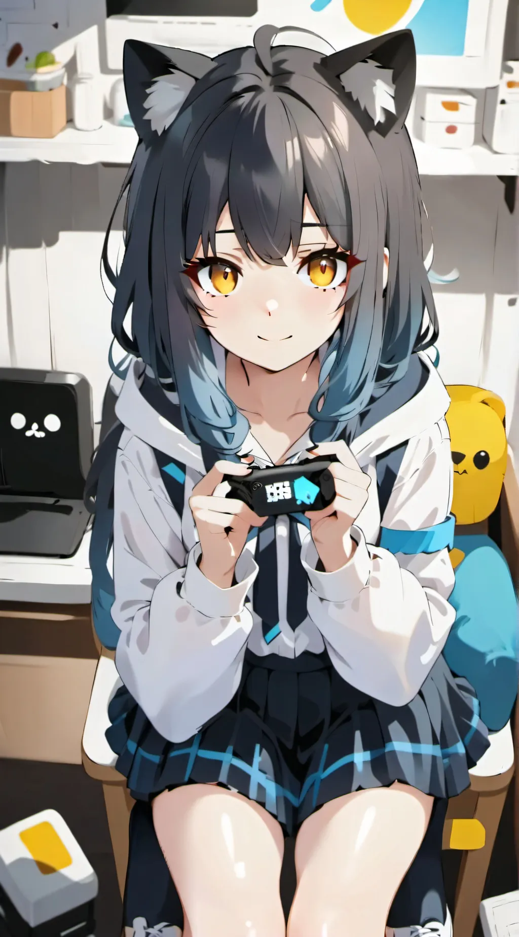 ai character: july background