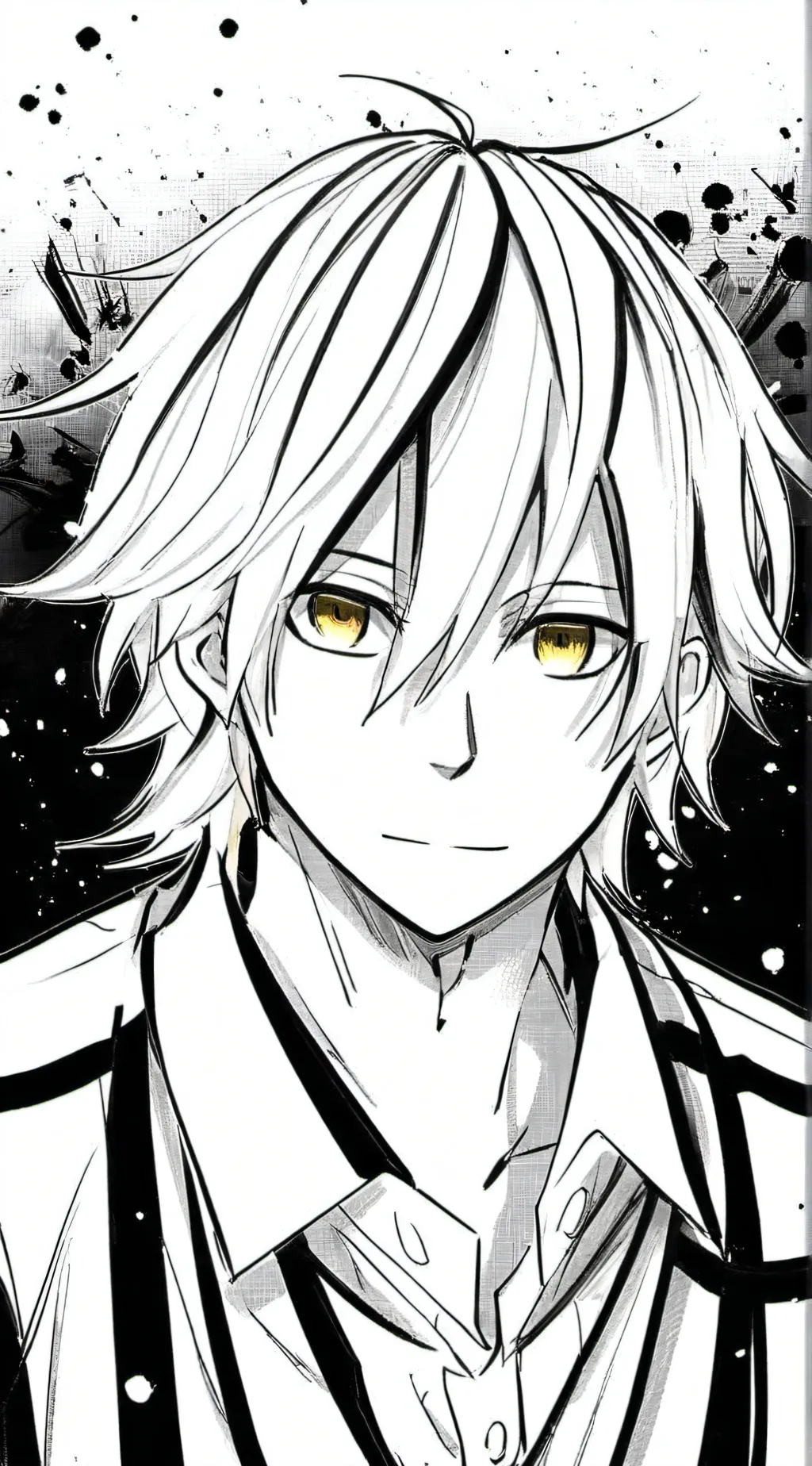 ai character: Shinsou x denki background