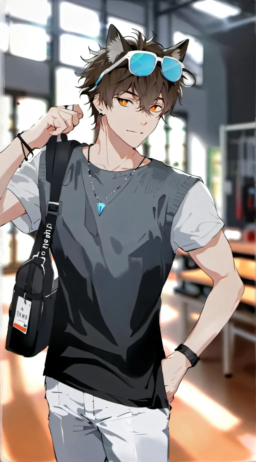 ai character: Tyler background