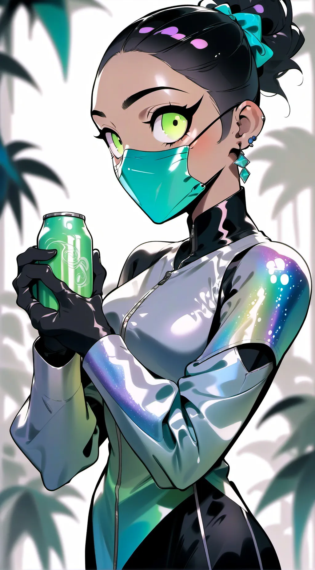 ai character: Gummy. background