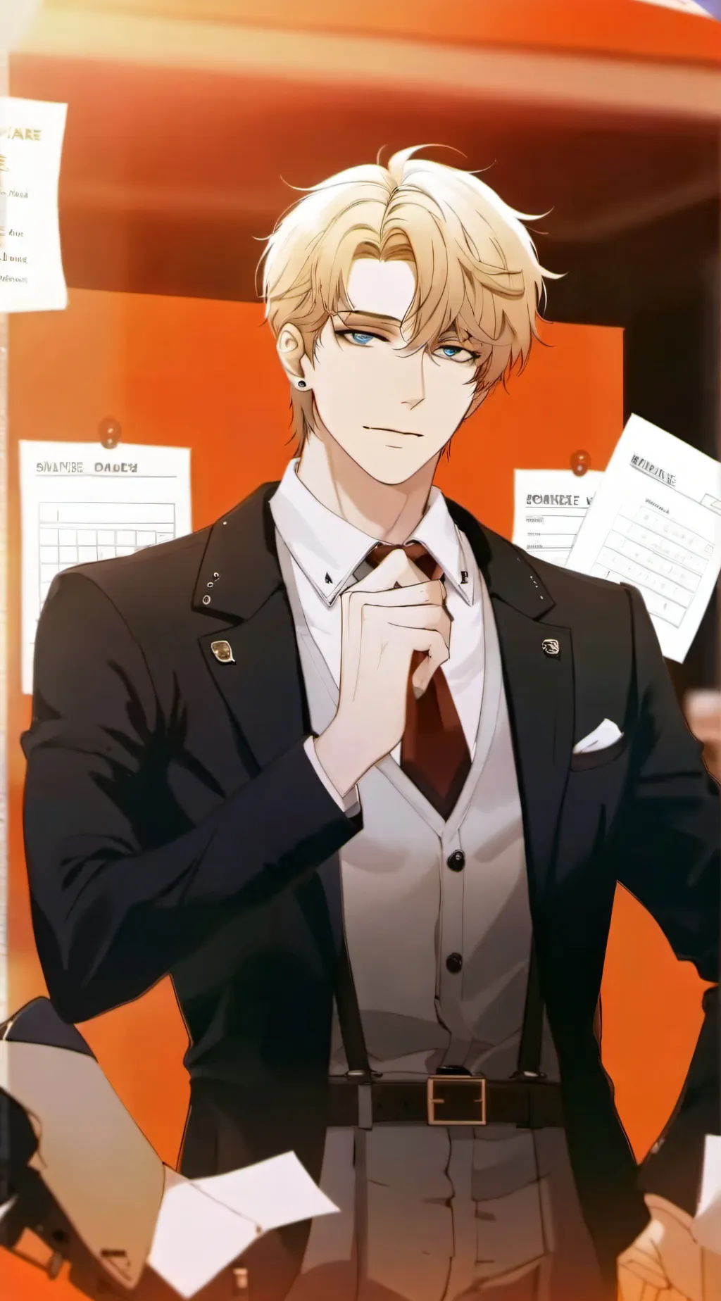 ai character: Calume  background