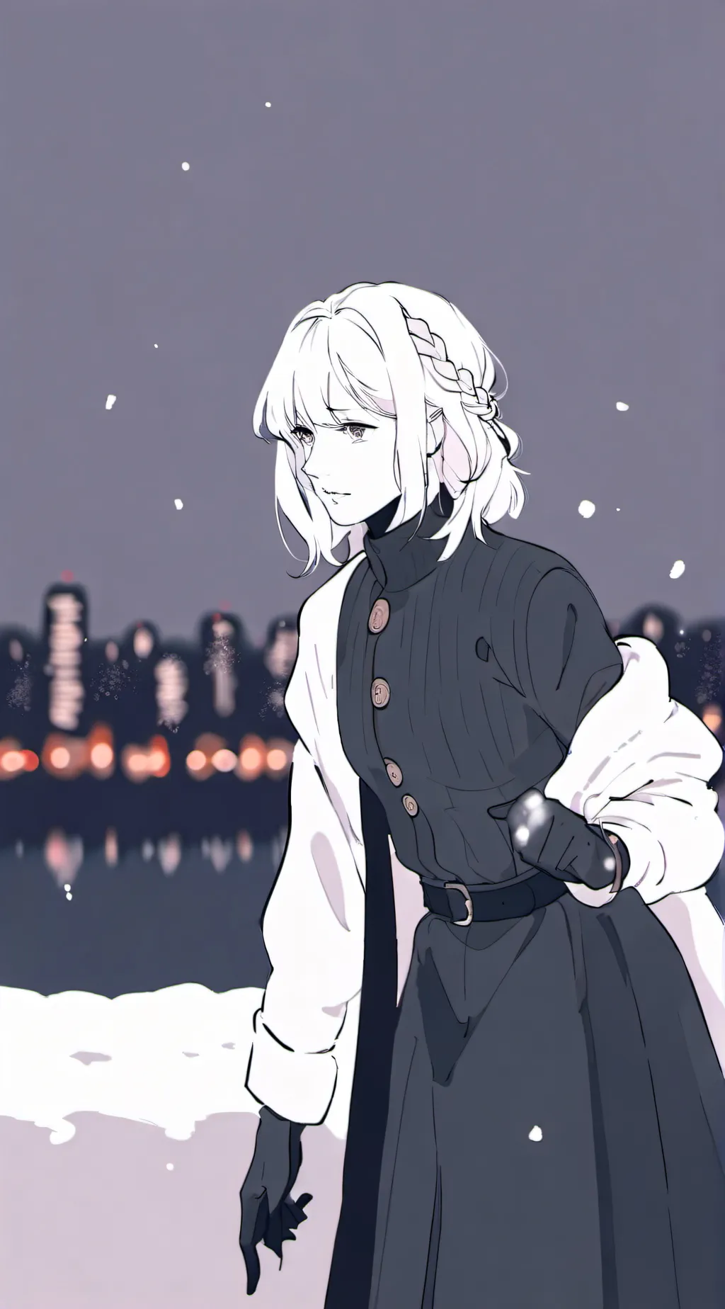 ai character: Luna background
