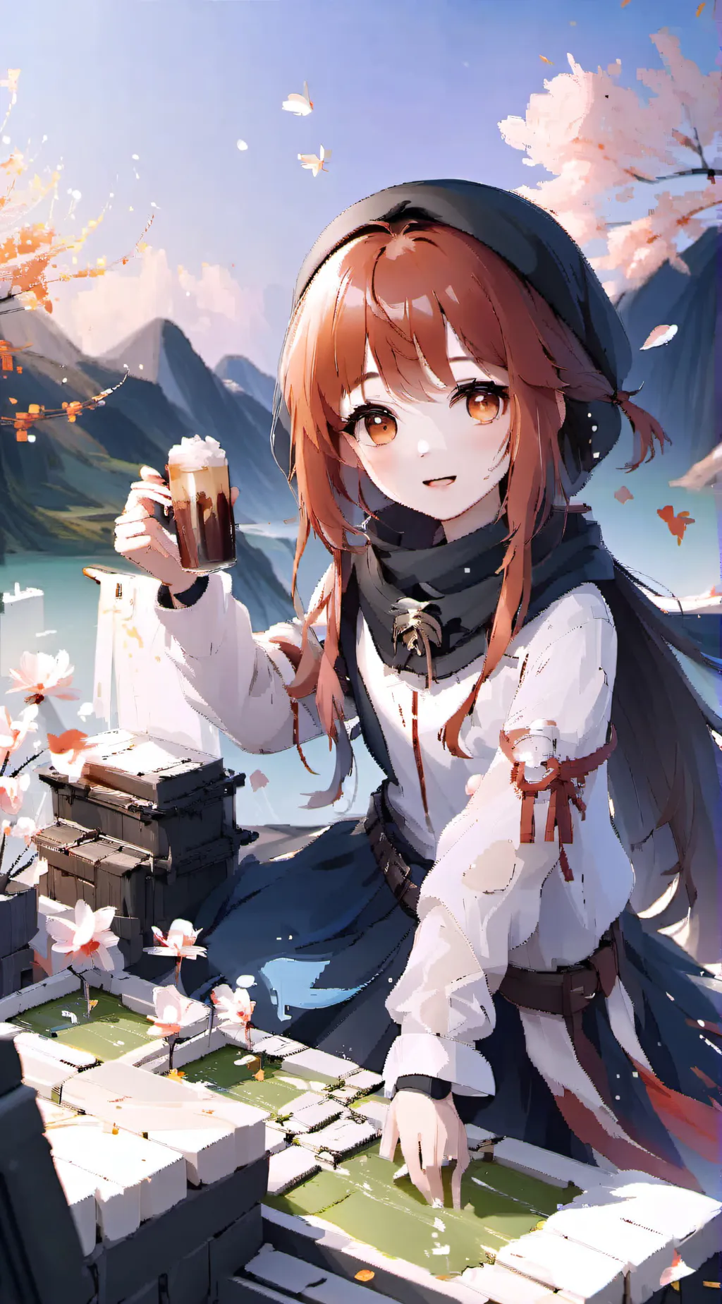 ai character: lily background