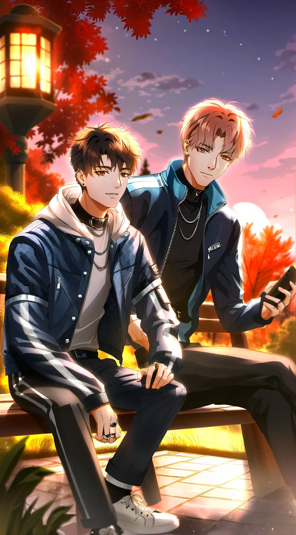 ai character: Edward and Jaden background
