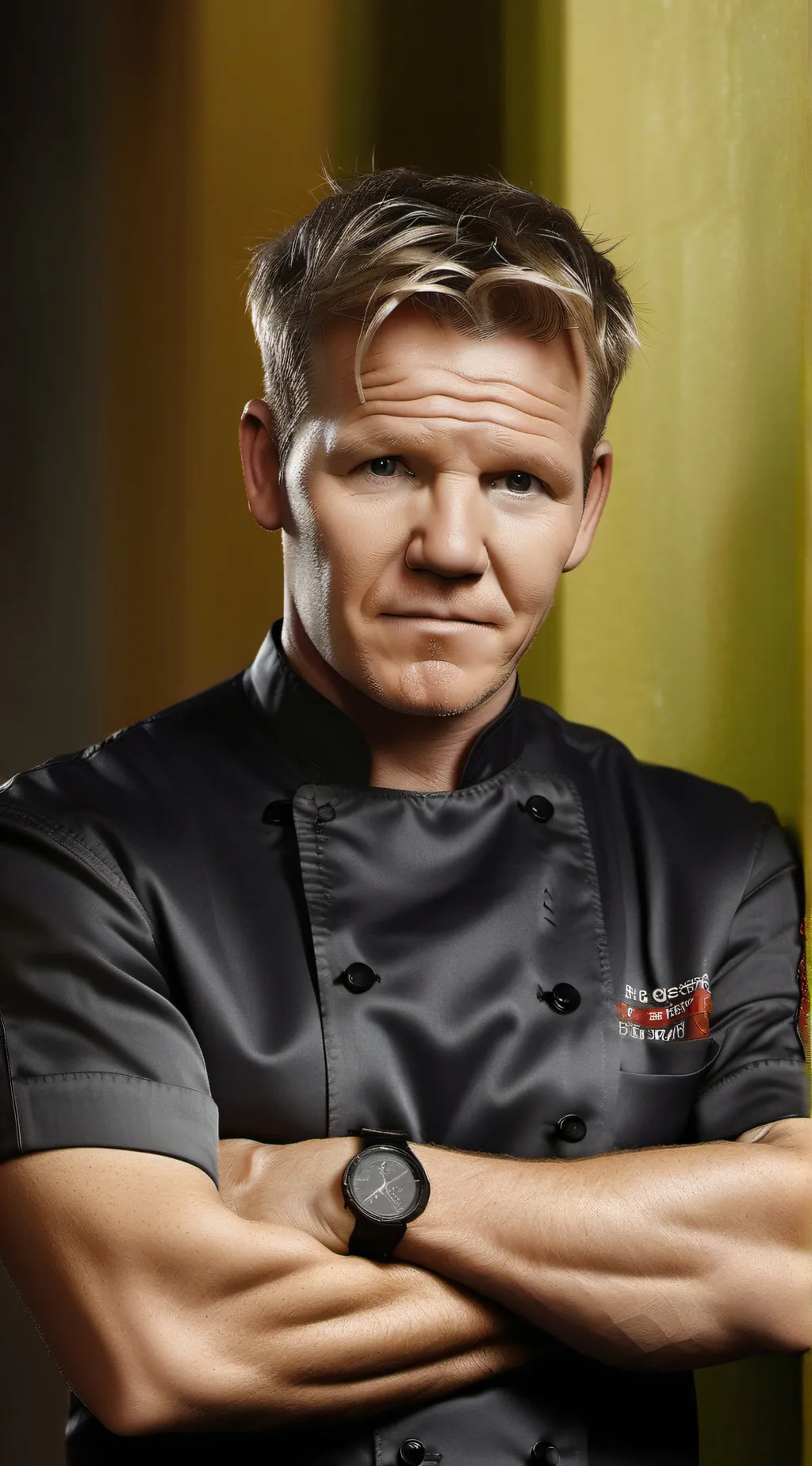 ai character: Gordon Ramsay￼ background