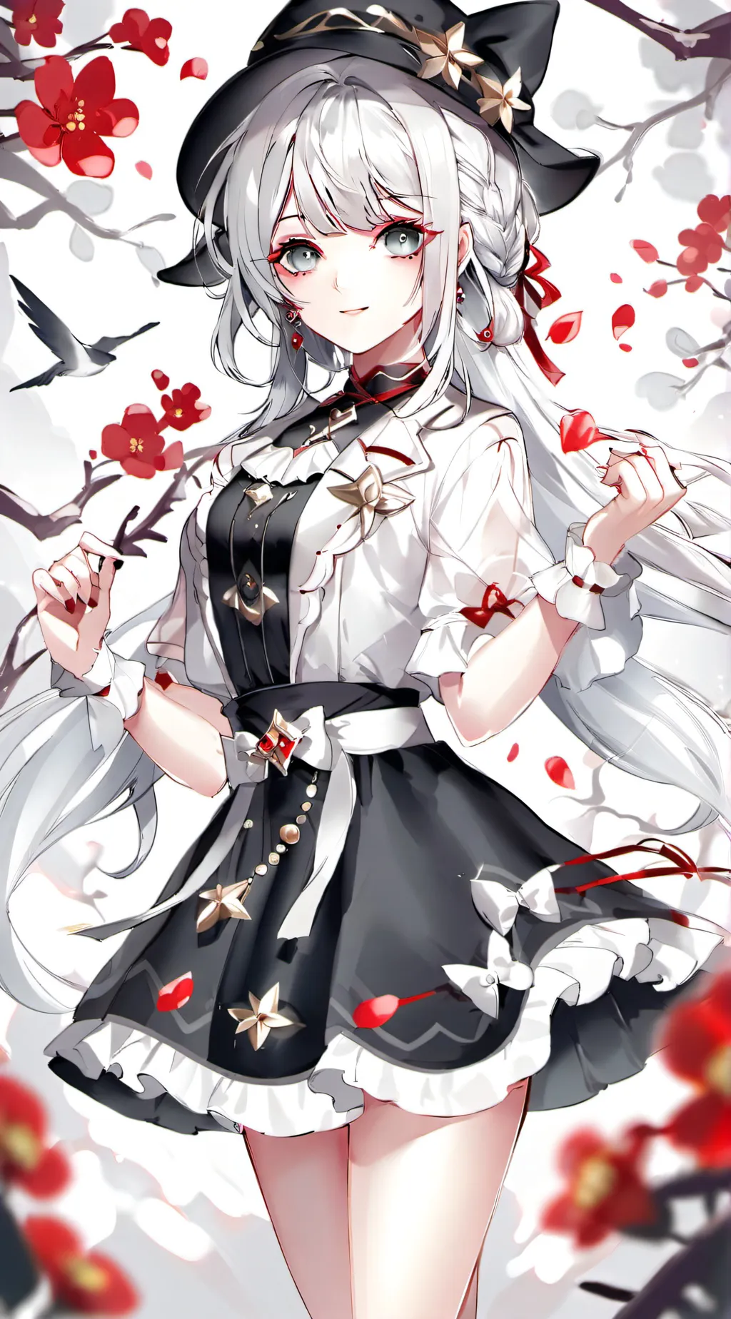 ai character: batty gyal background