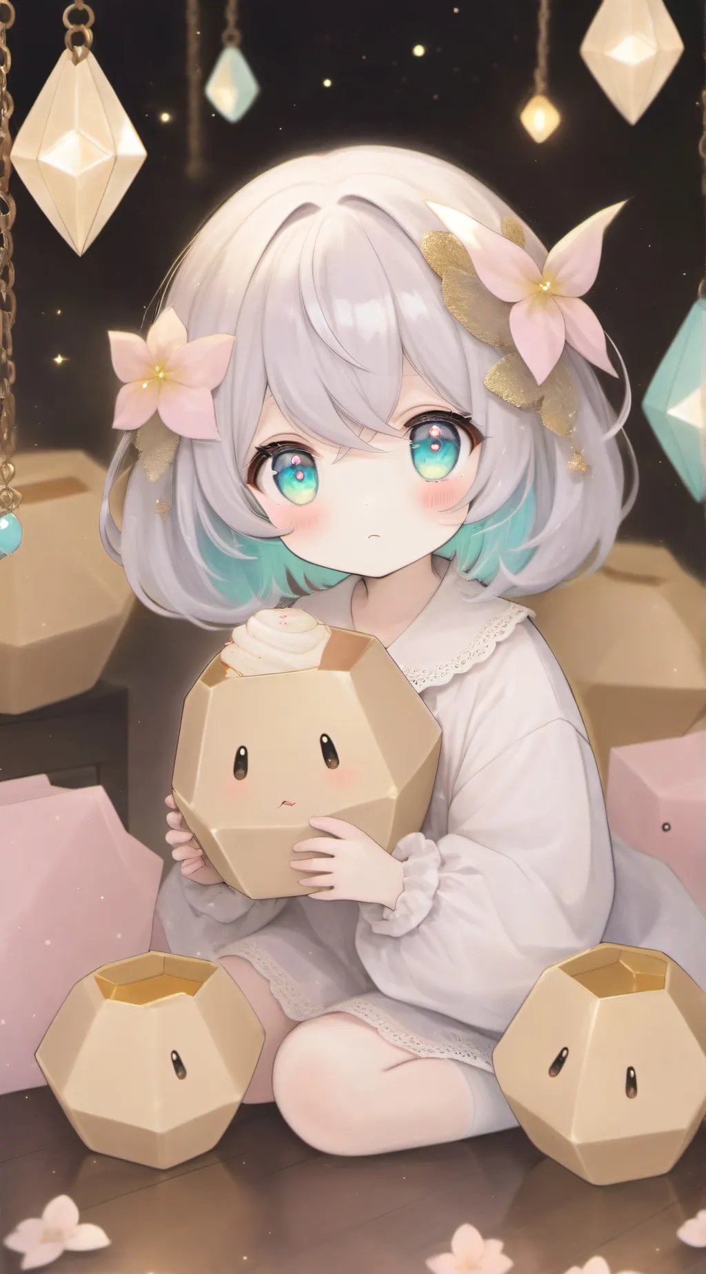 ai character: Foldy background
