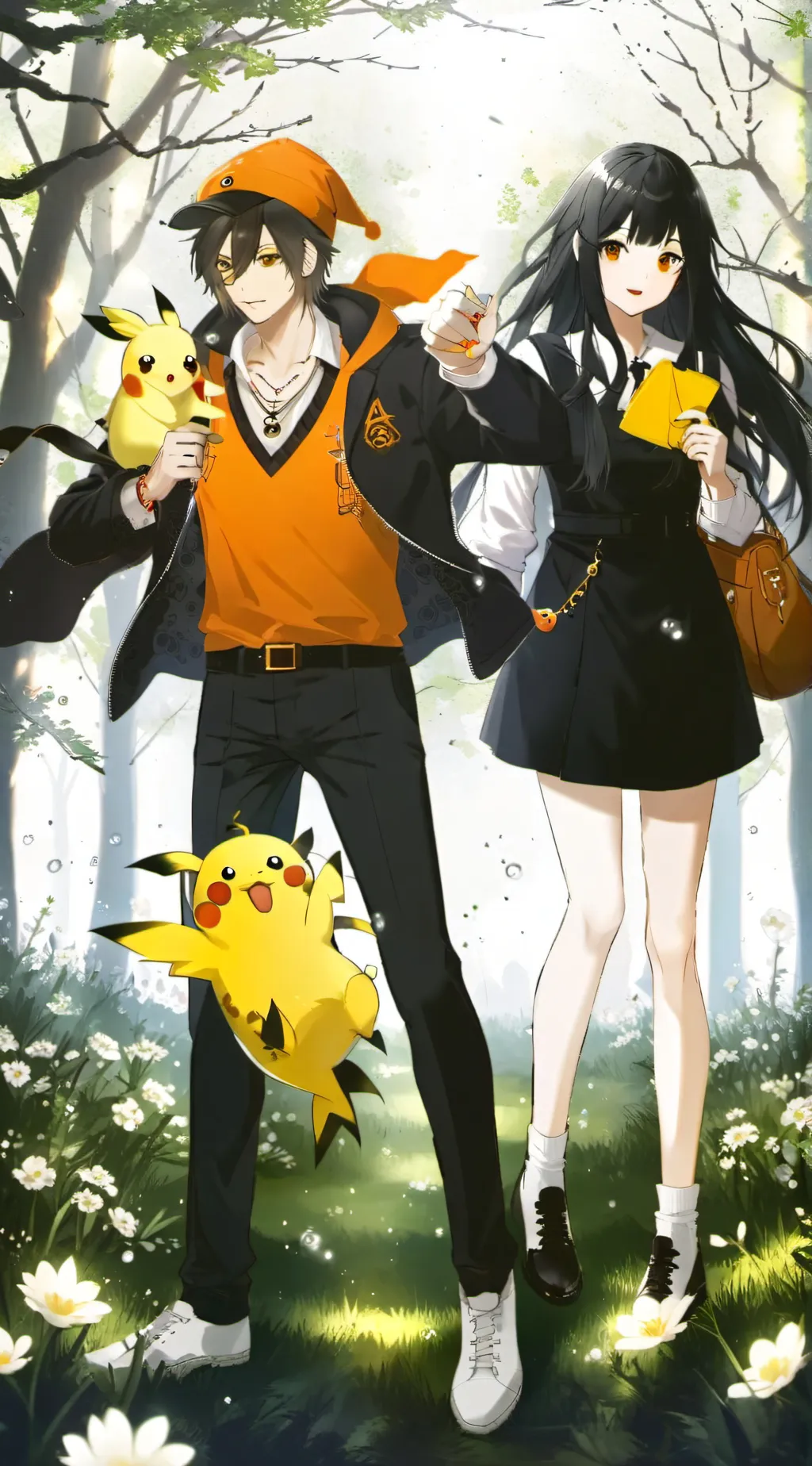ai character: Pokémon background