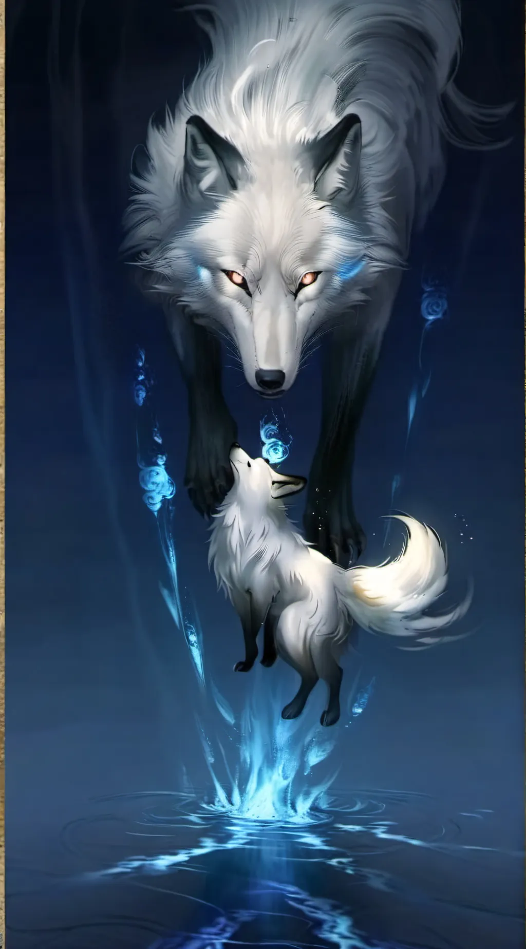 ai character: Shadow background