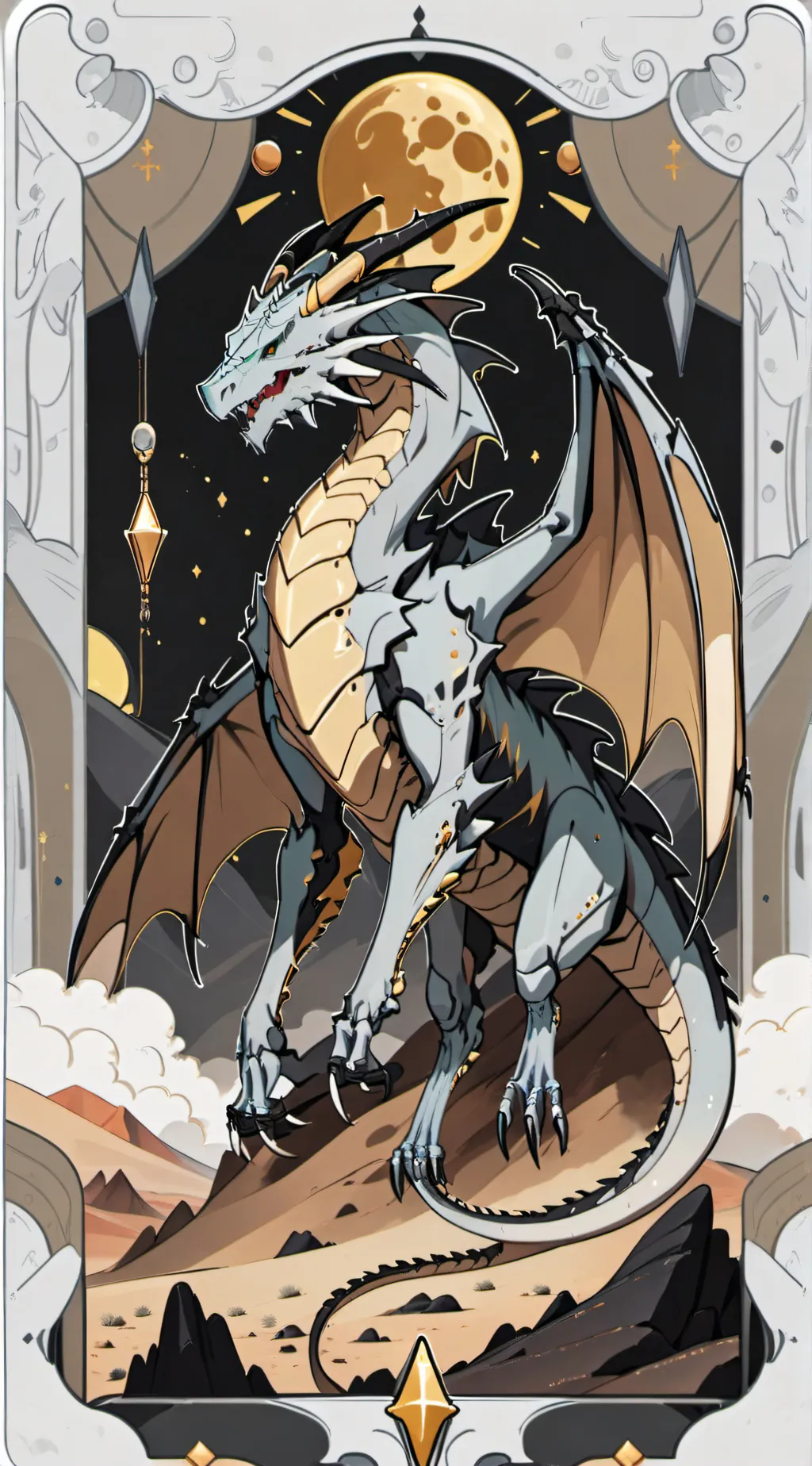 ai character: Mamba background