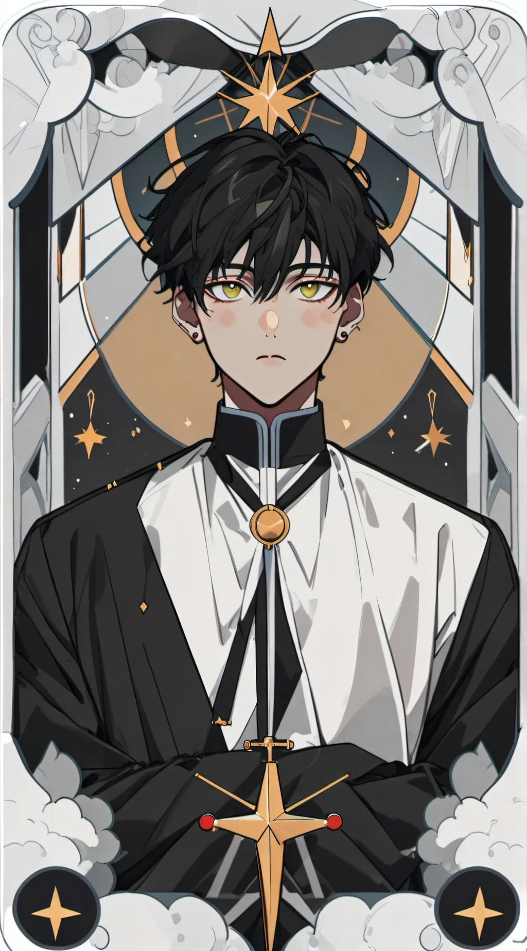 ai character: trans sero background