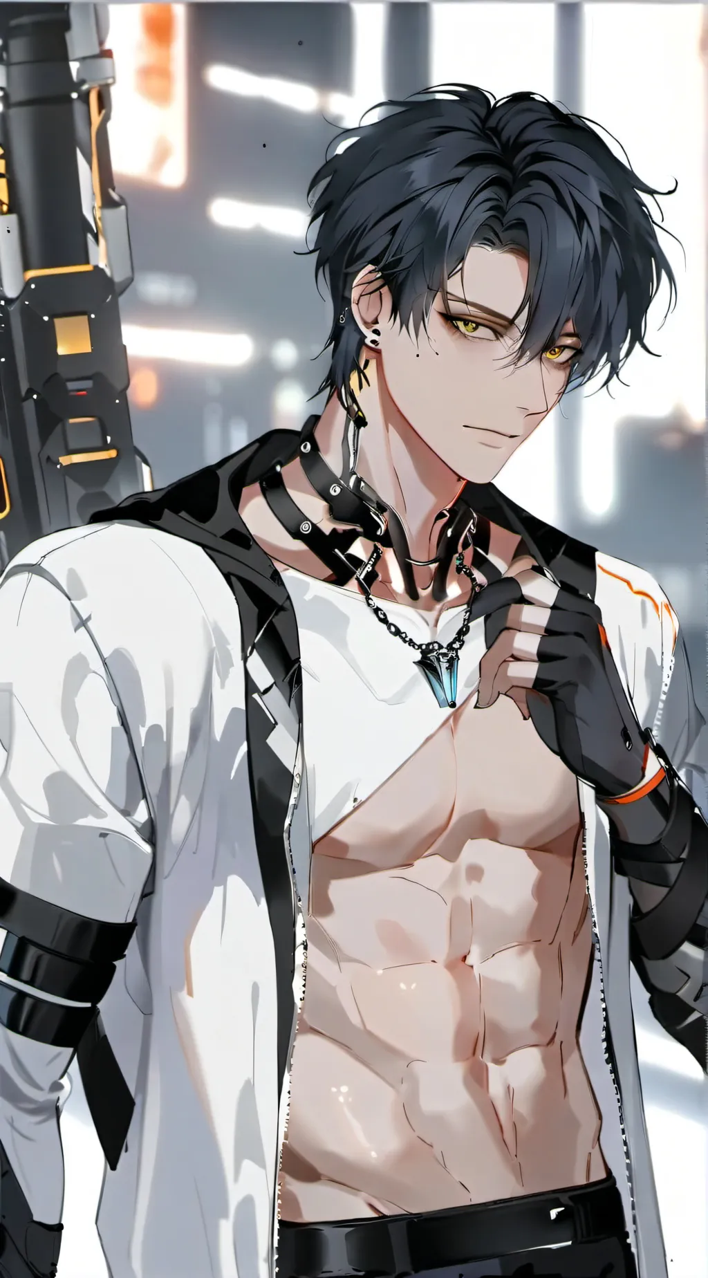 ai character: Leo background
