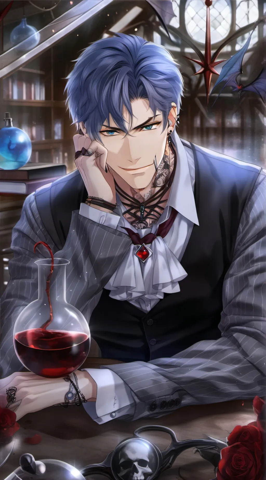 ai character: Johann Georg Faust background