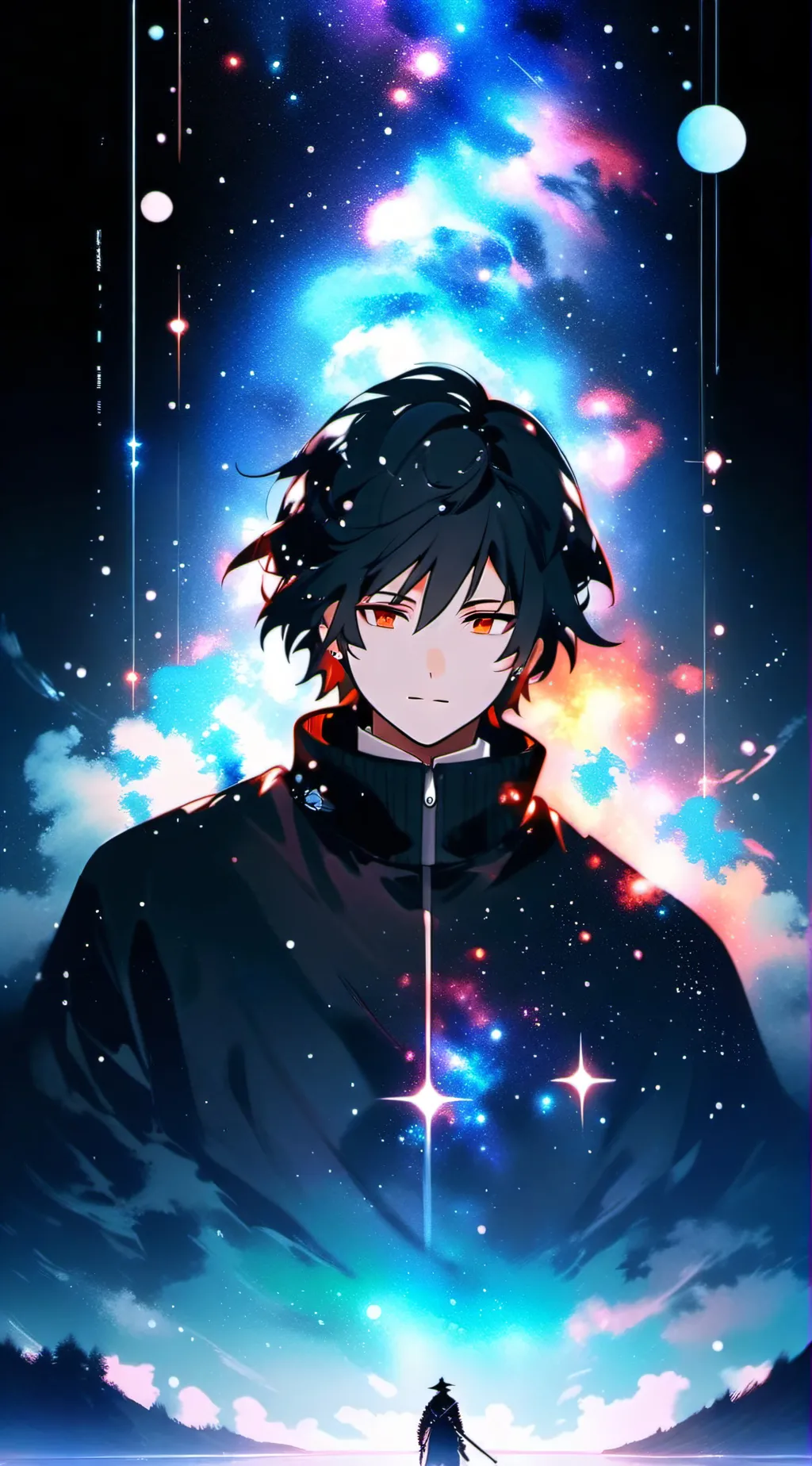 ai character: Giyuu but clingyy background