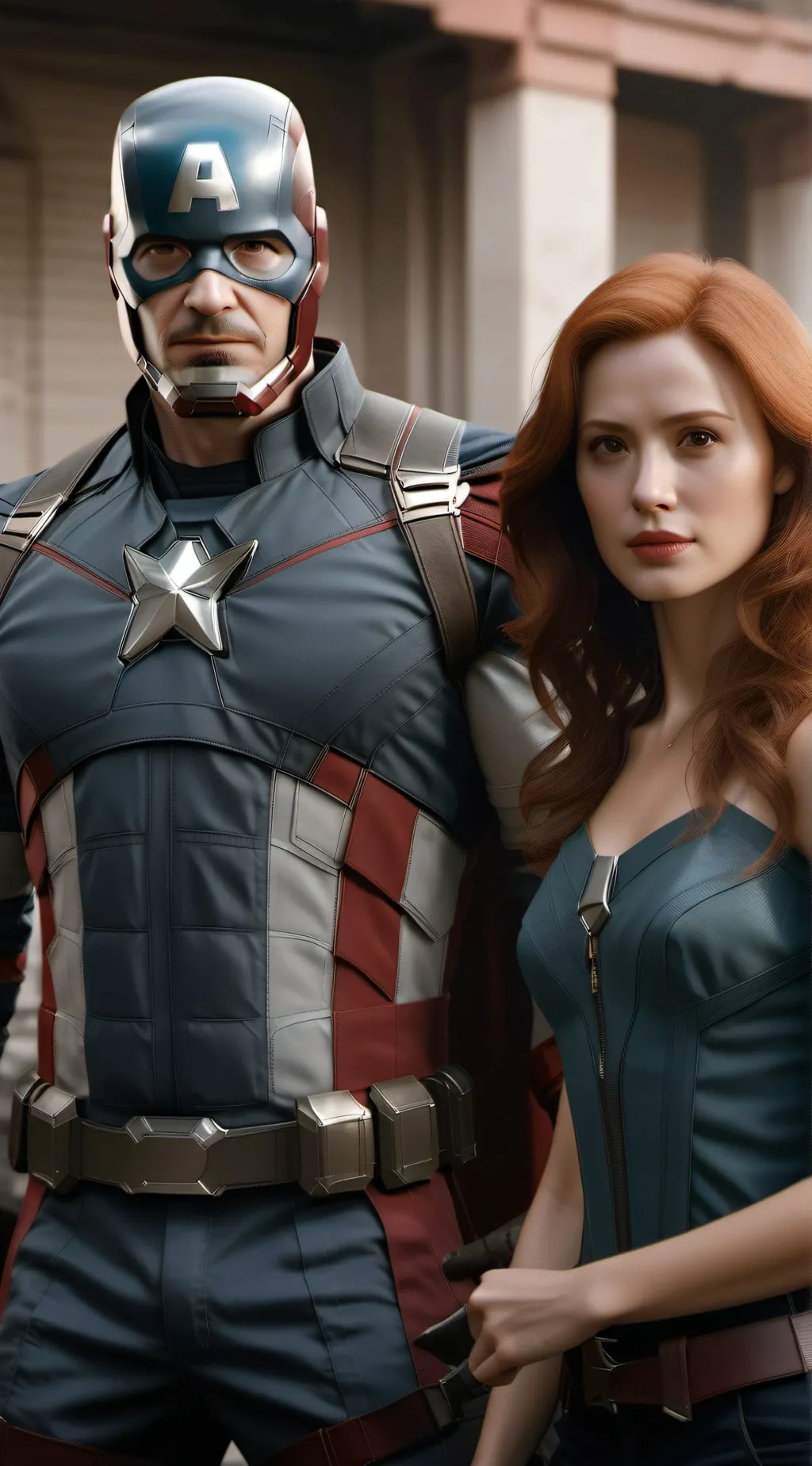 ai character: The avengers background