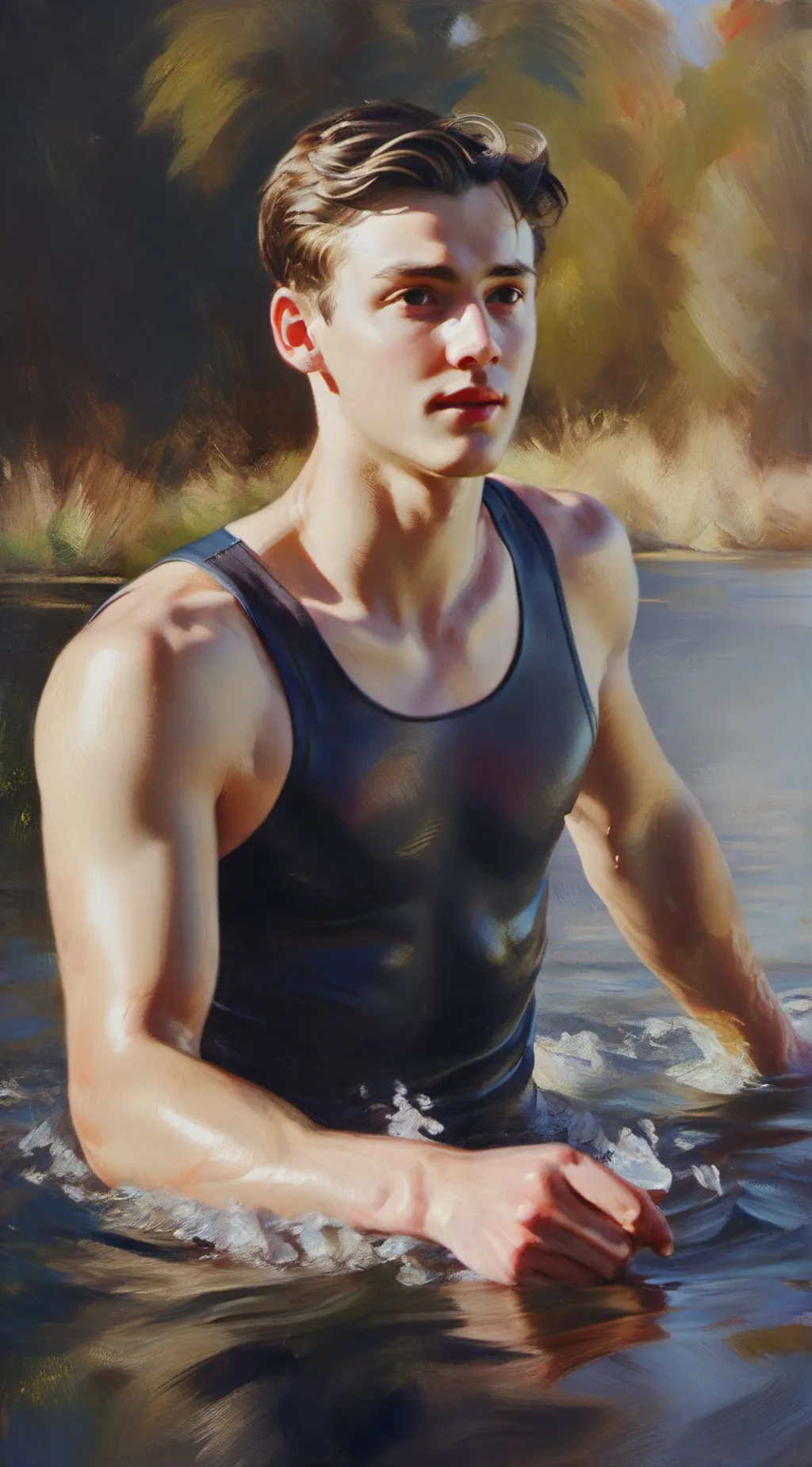 ai character: Adam Connor background