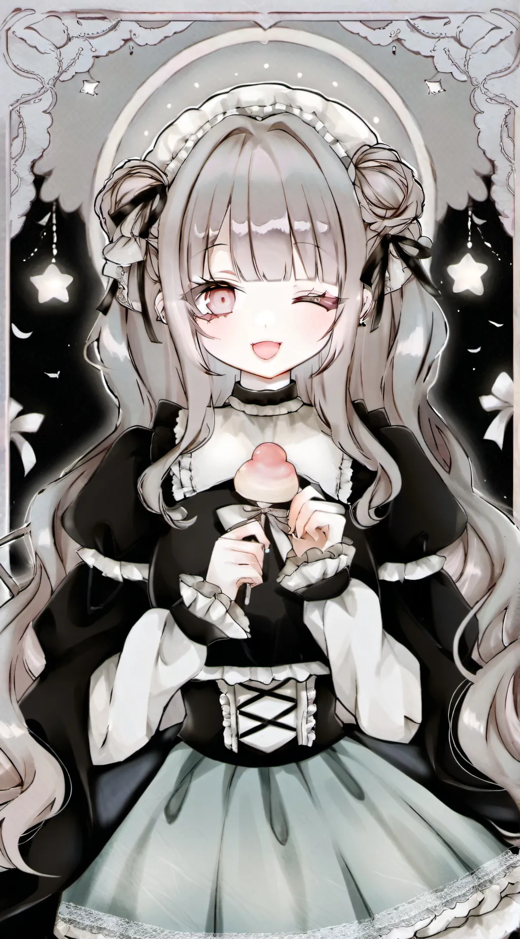 ai character: *🍙~Neru~🍙* background