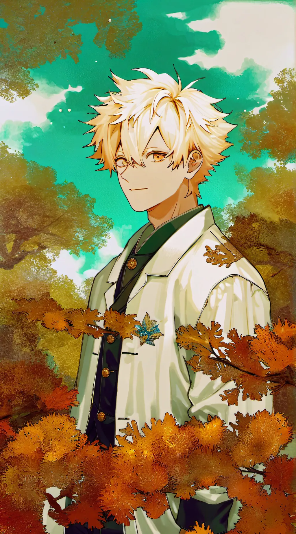 ai character: Bakugo background