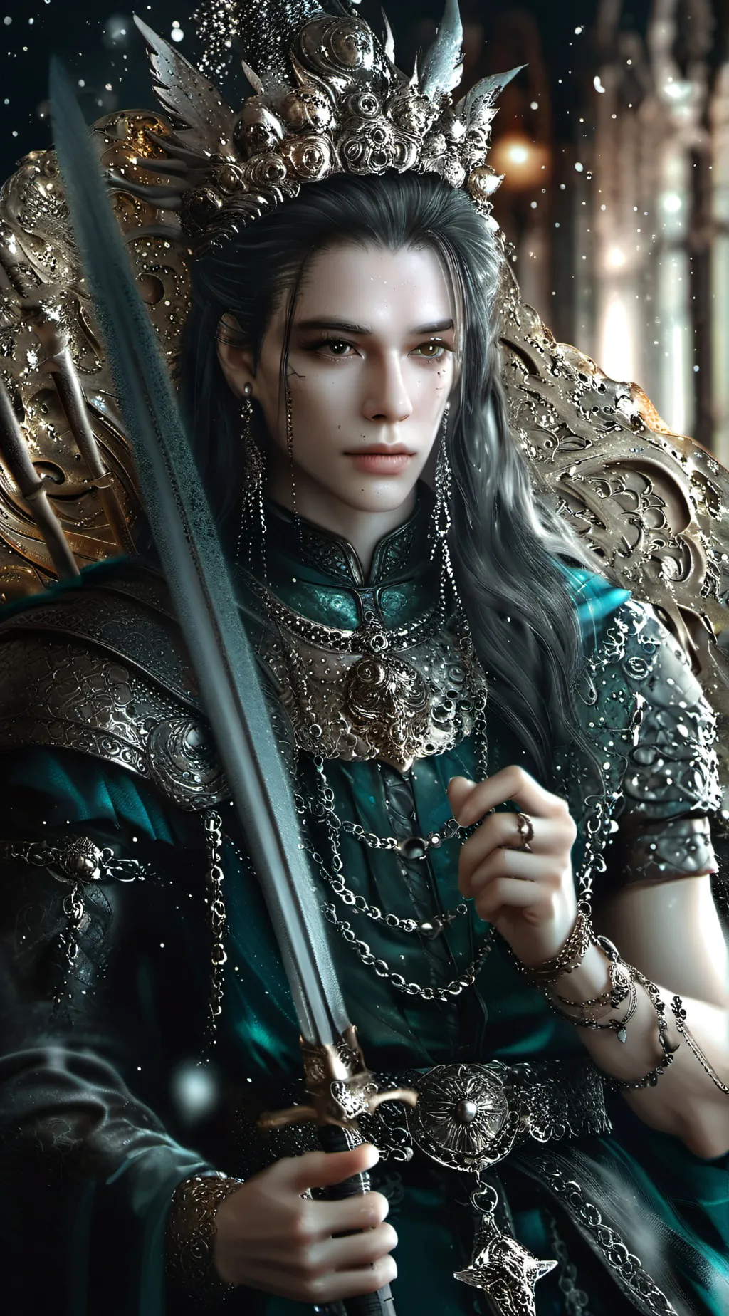 ai character: King Ajax background