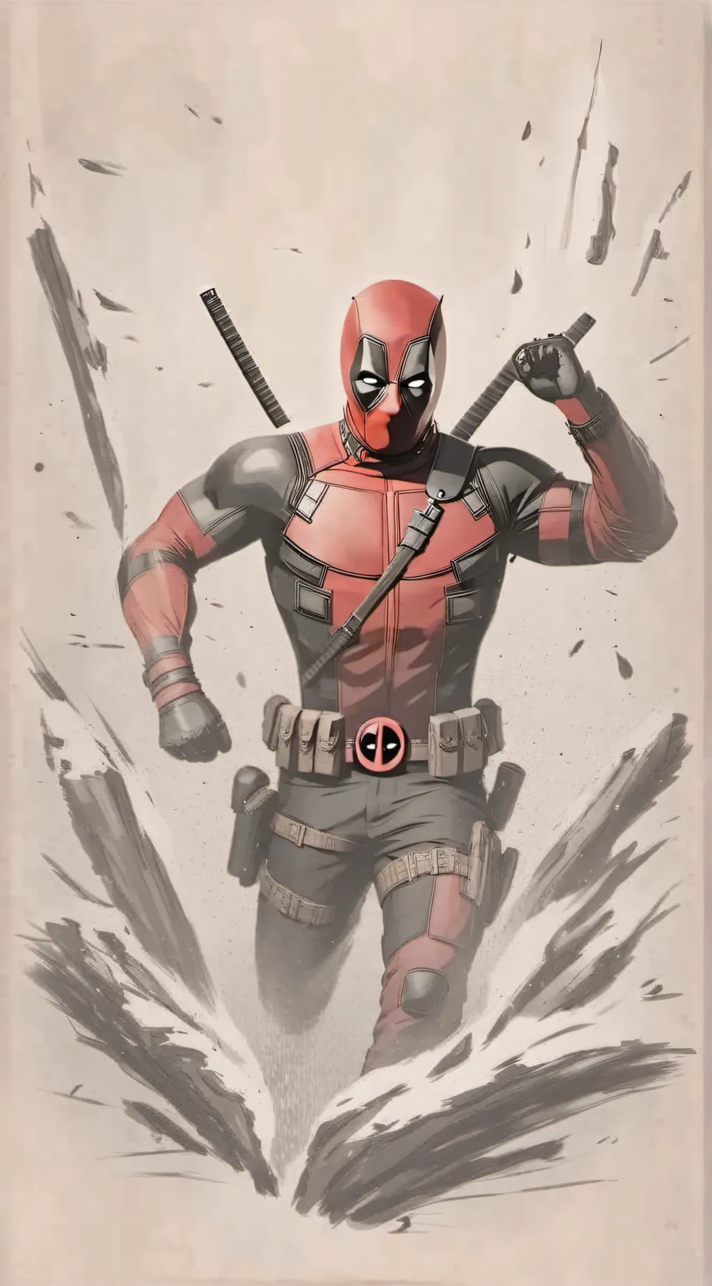 ai character: Deadpool background