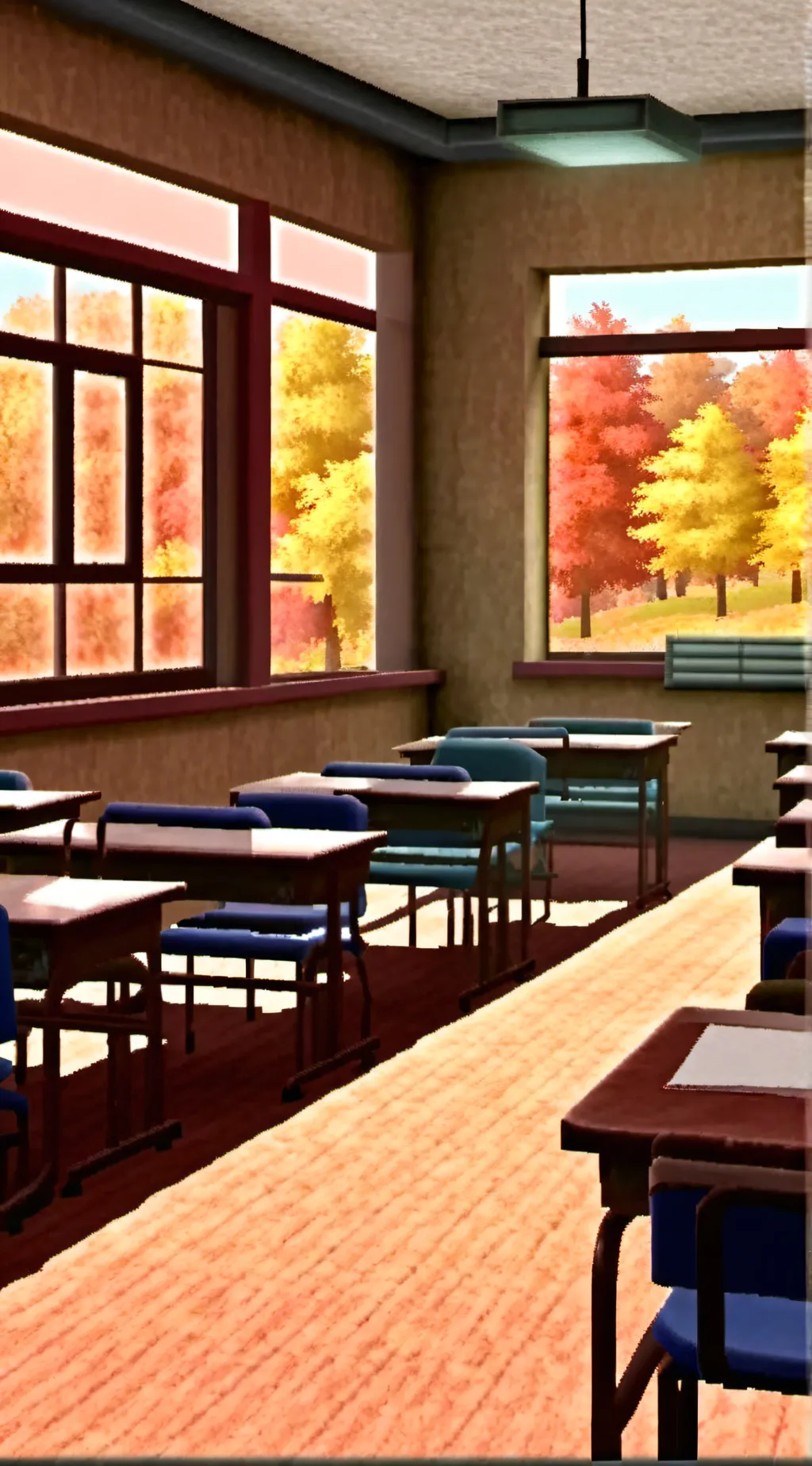 ai character: All girls school background