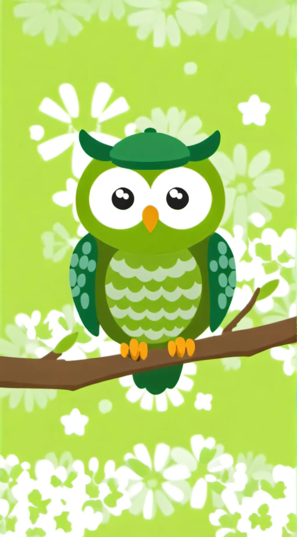 ai character: Duolingo  background