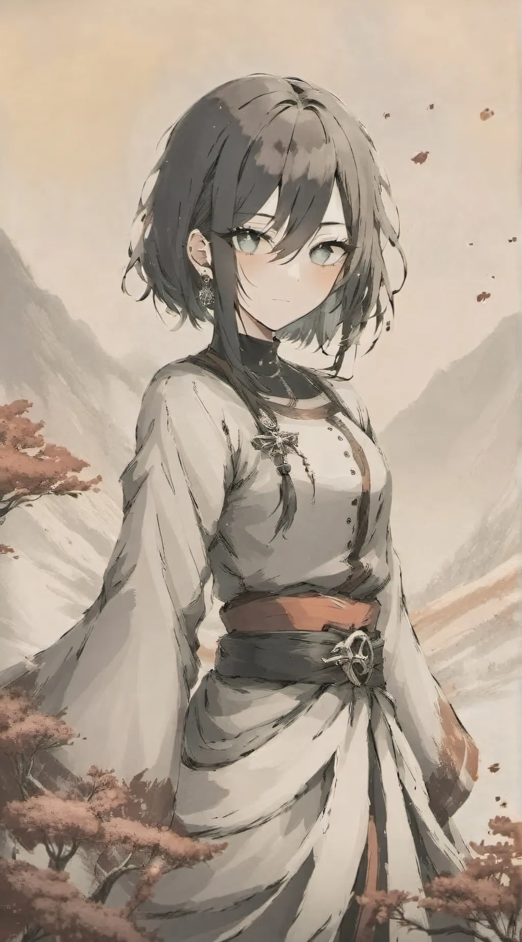 ai character: demons slayer :) background