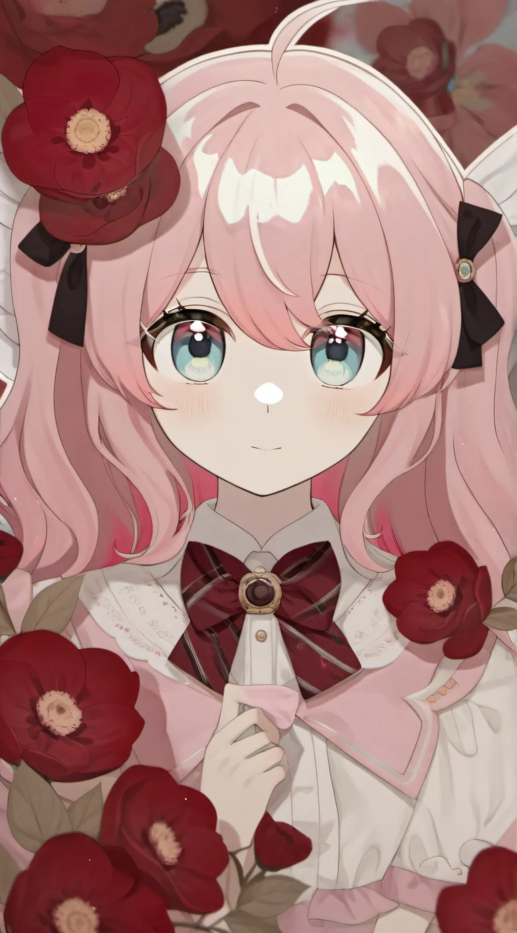ai character: wooow background