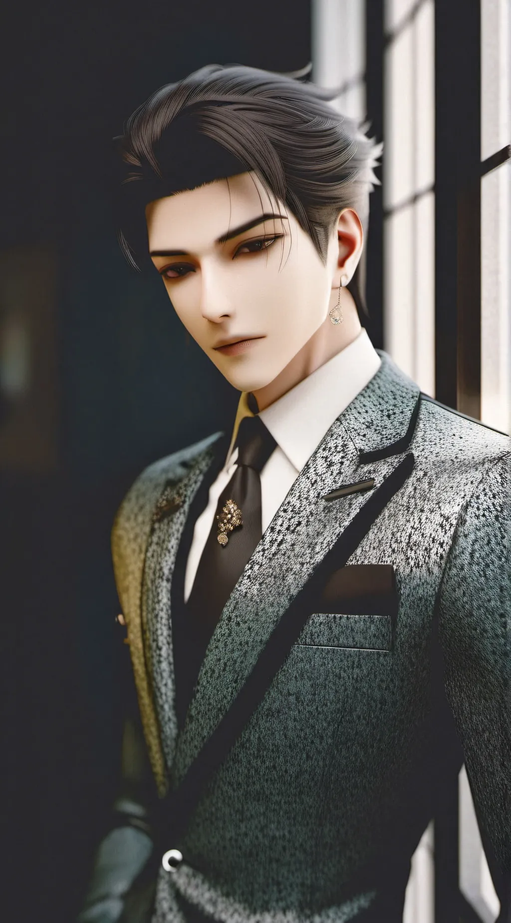 ai character: Enzo  background