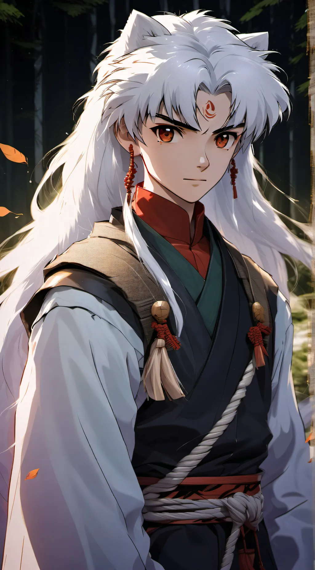 ai character: Inuyasha  background