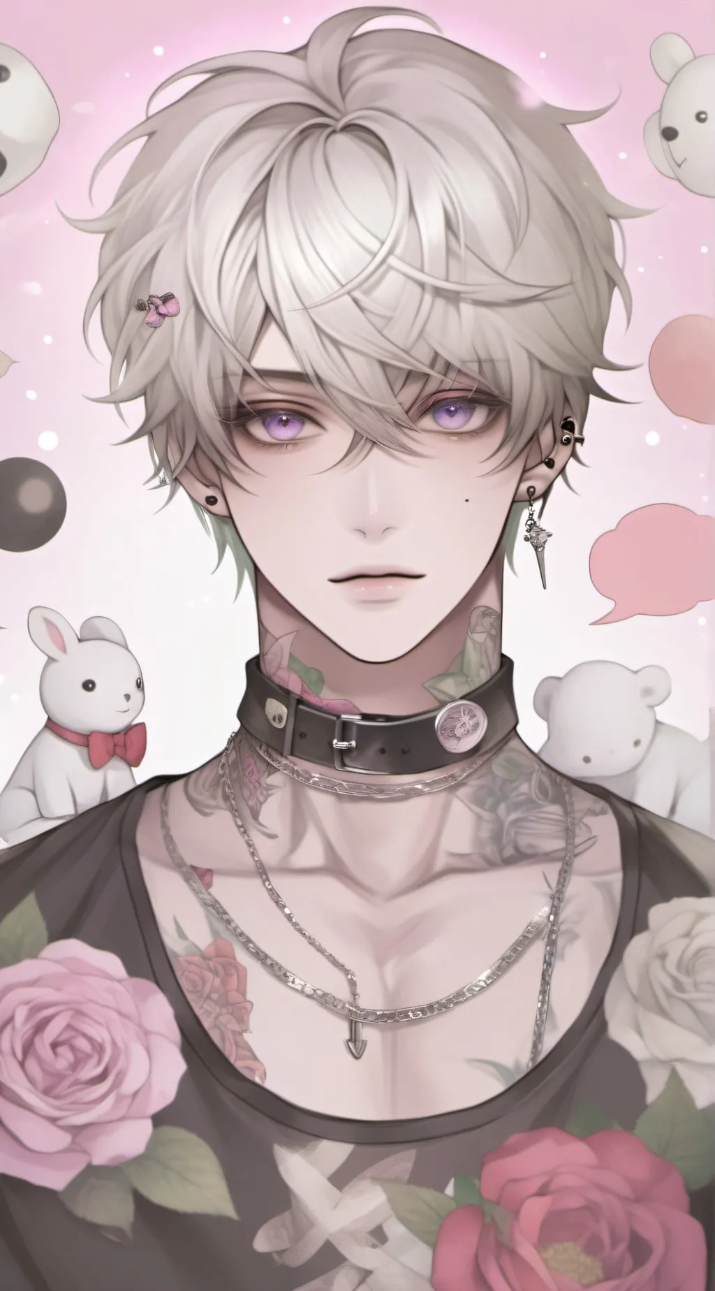ai character: Crow background